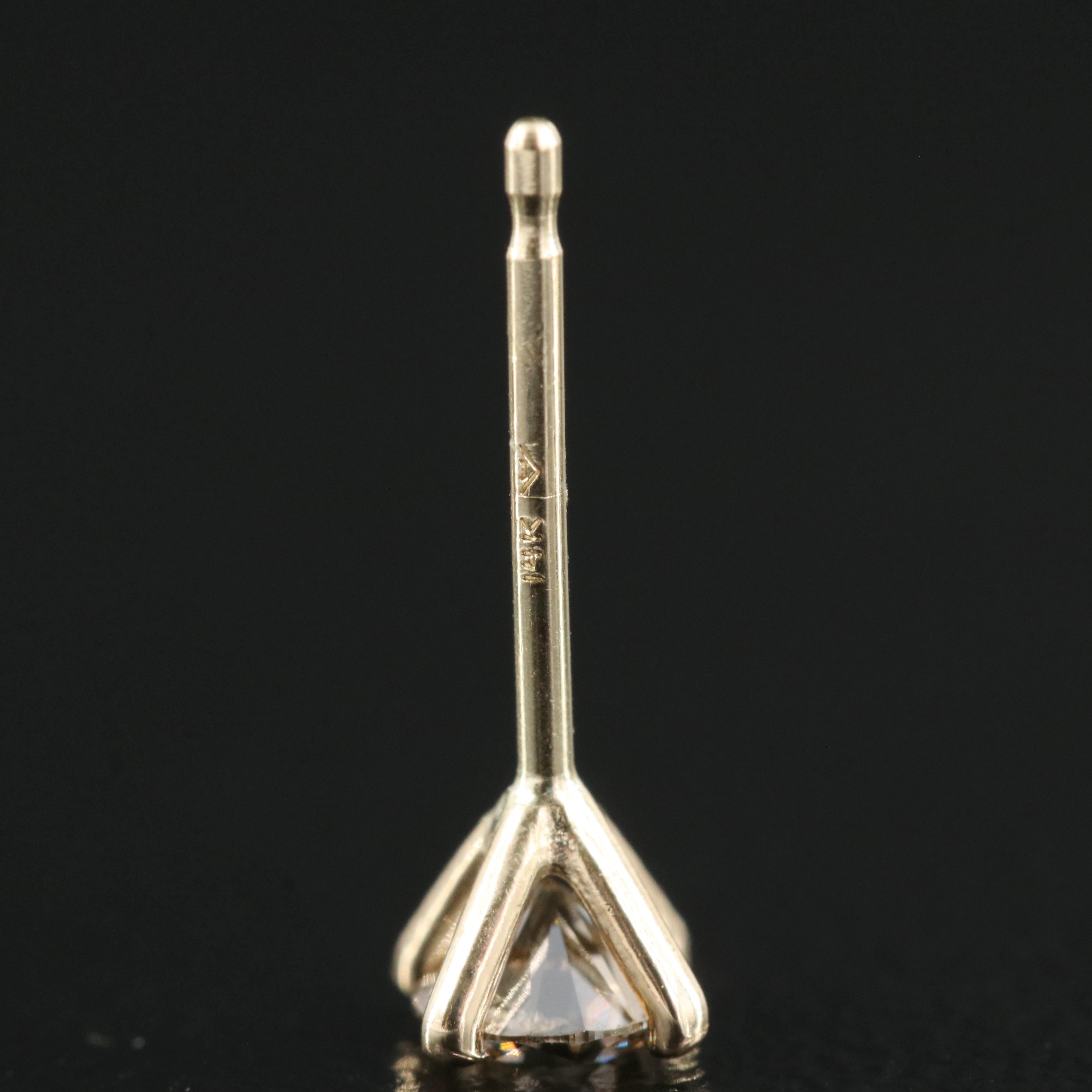 14K 0.36 CTW Diamond Stud Earrings