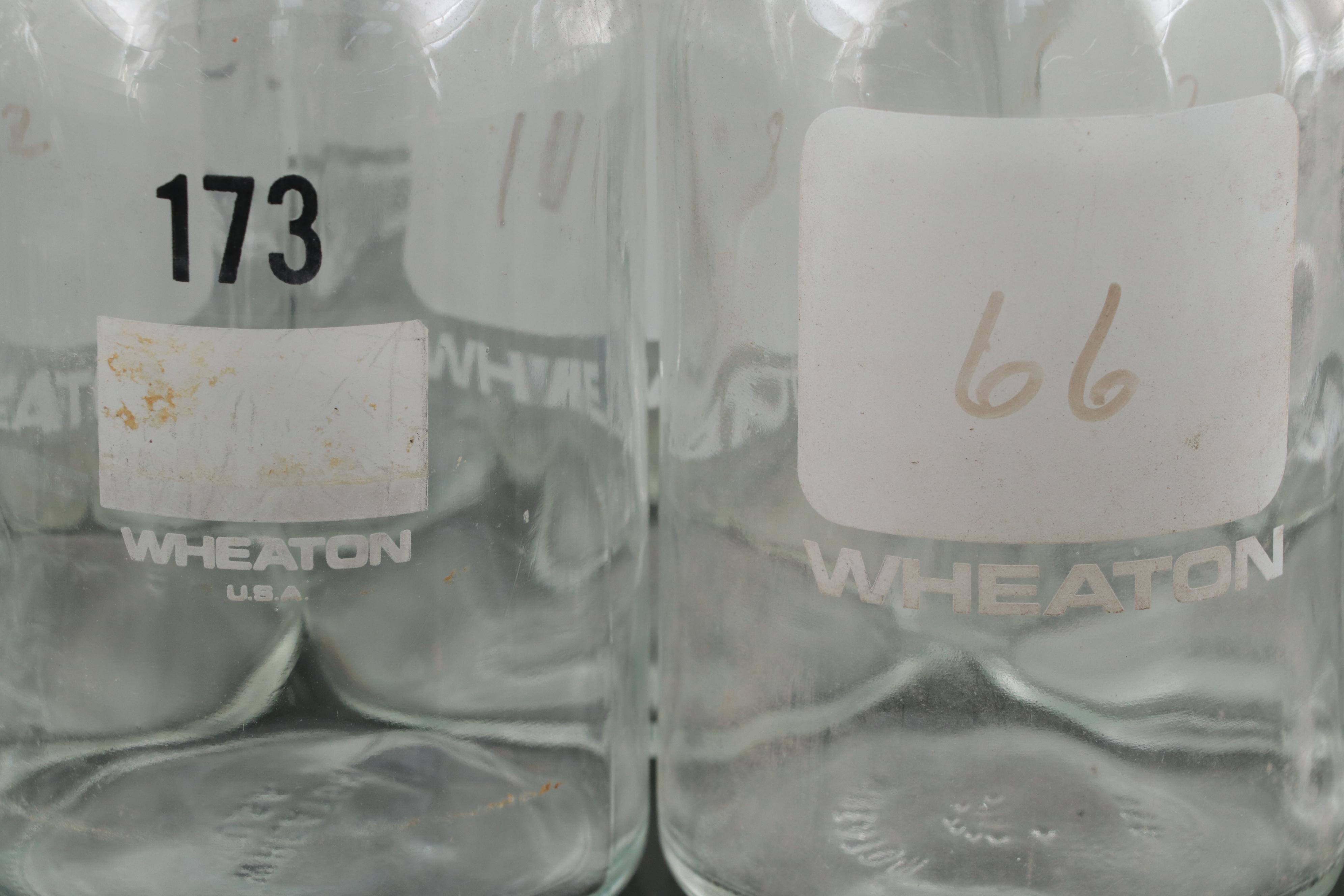Wheaton and Other Glass Laboratory Bottles