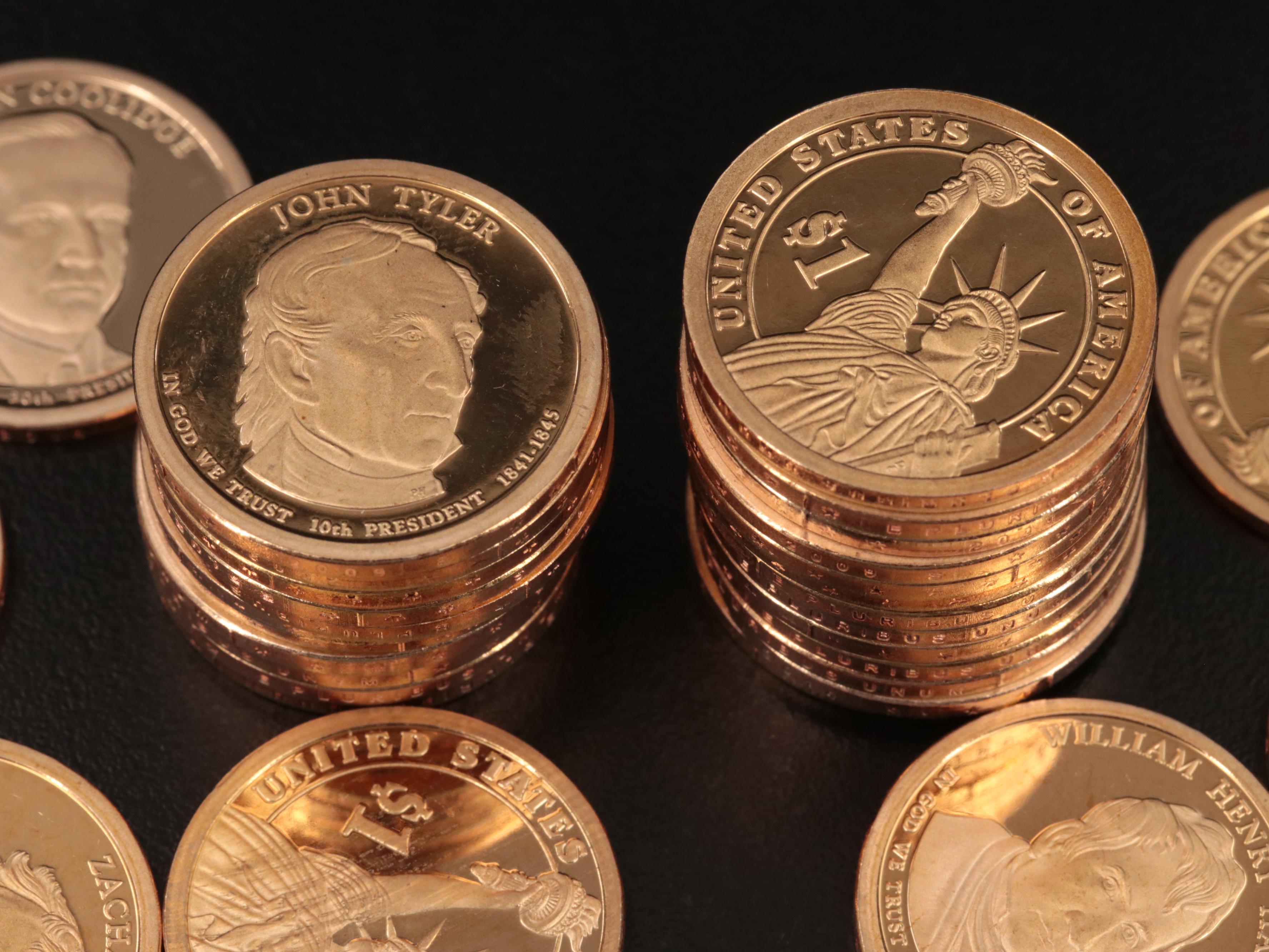 Fifty Proof Presidential Dollars