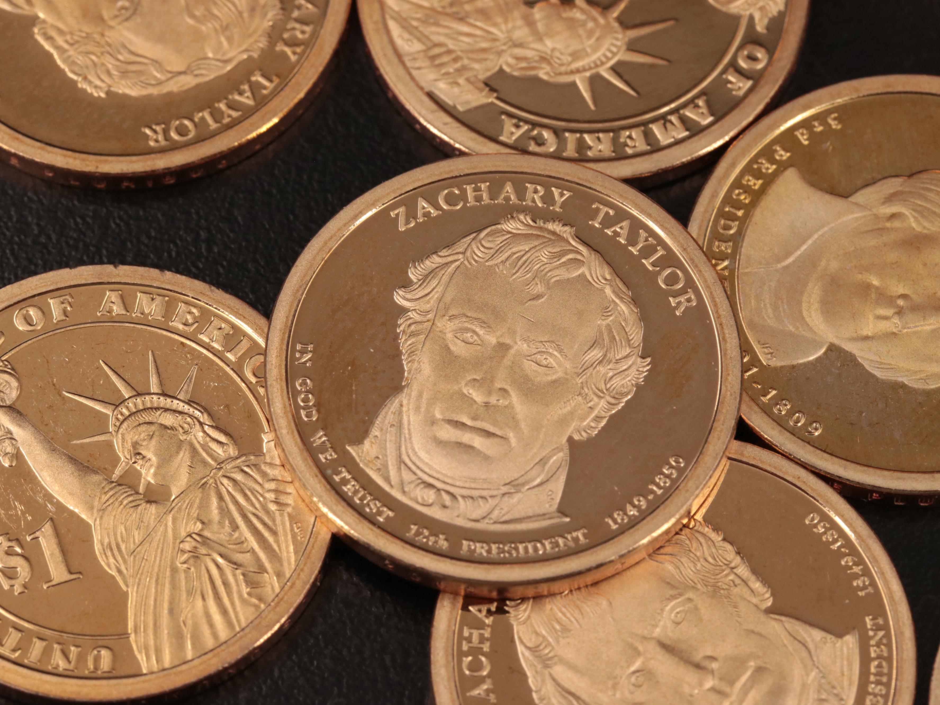 Fifty Proof Presidential Dollars