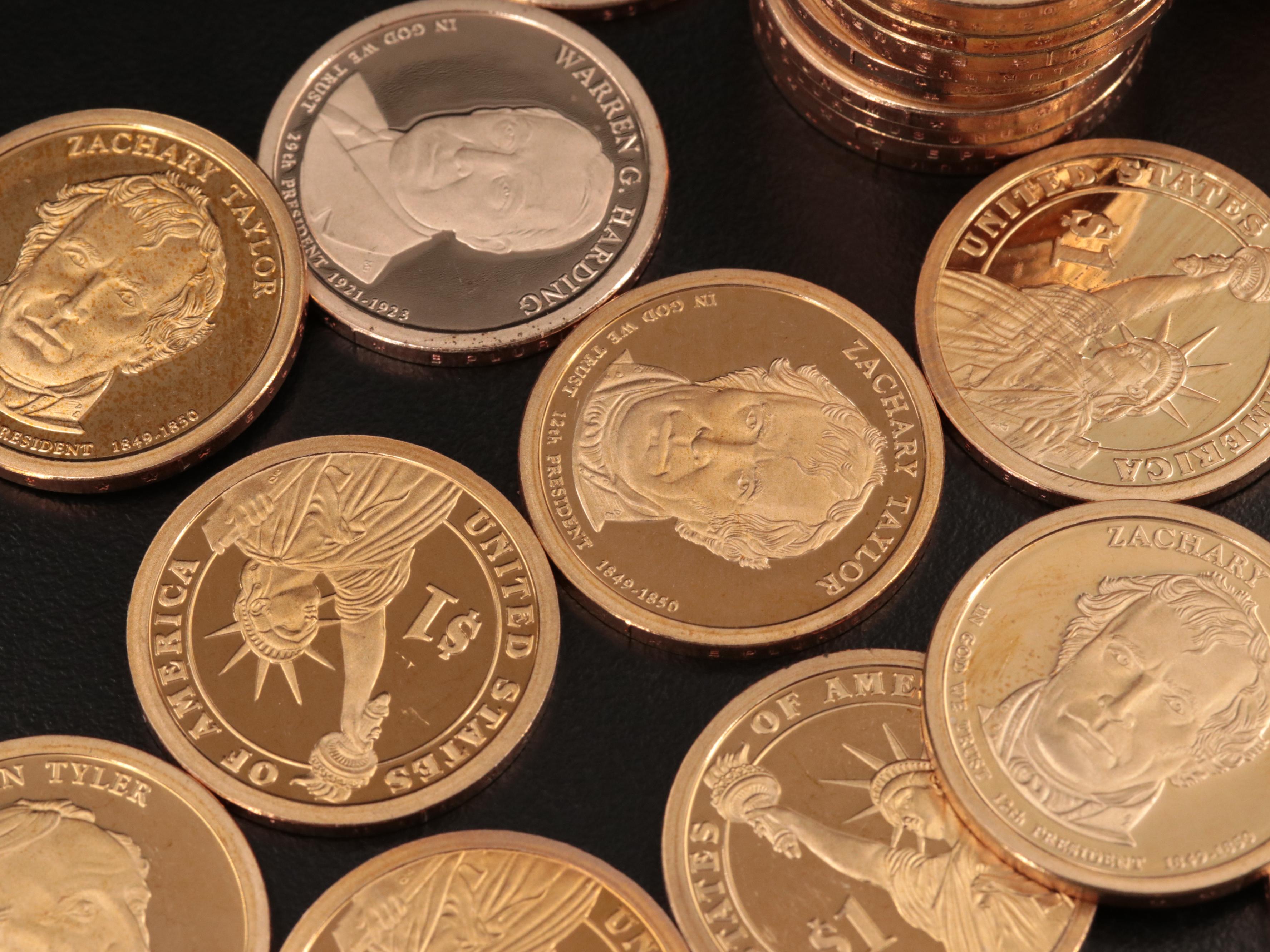 Fifty Proof Presidential Dollars