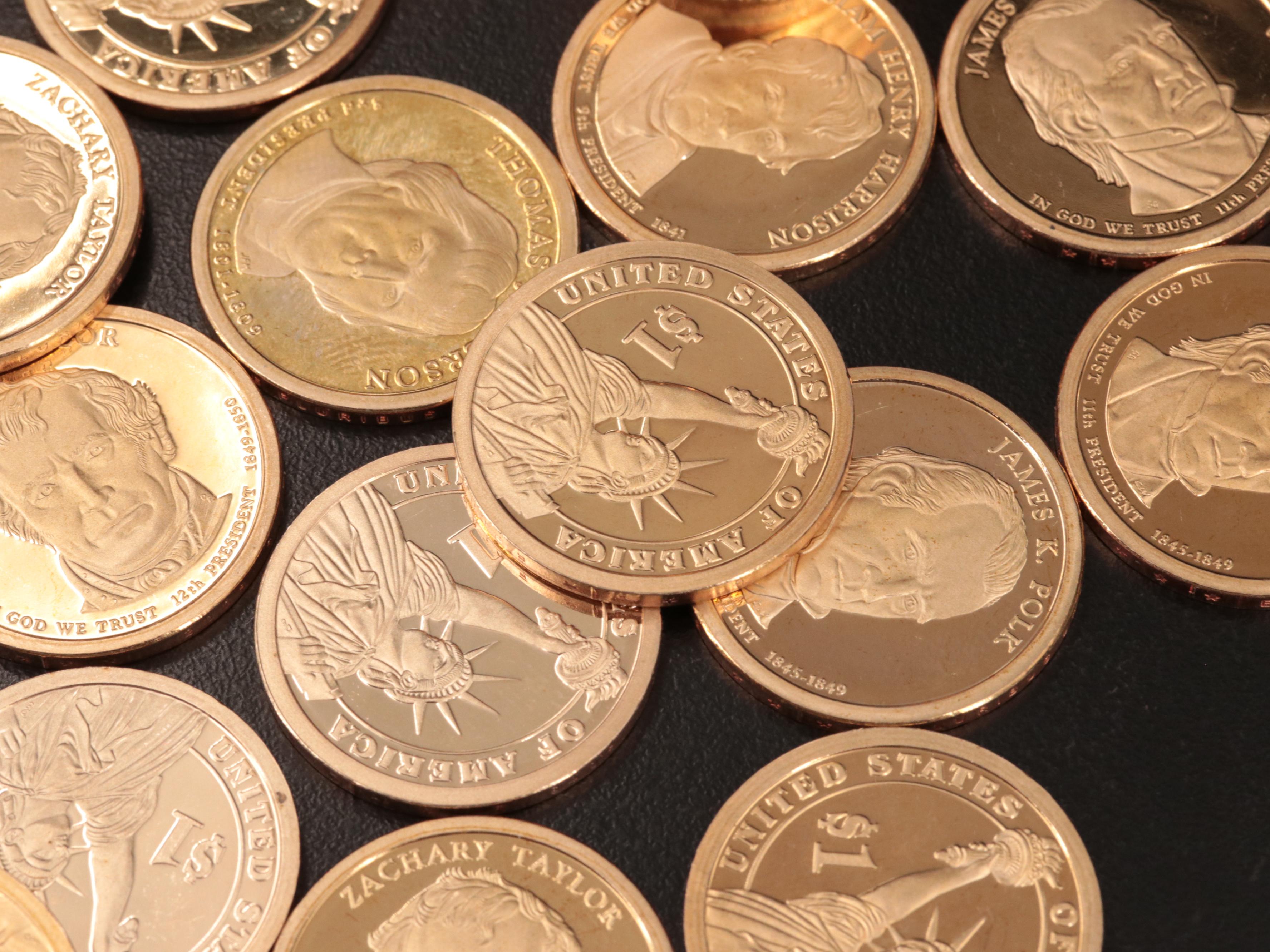 Fifty Proof Presidential Dollars