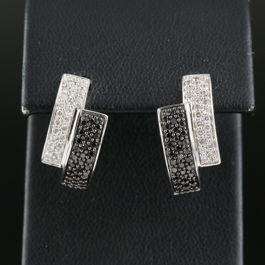 14K 1.00 CTW Diamond Earrings