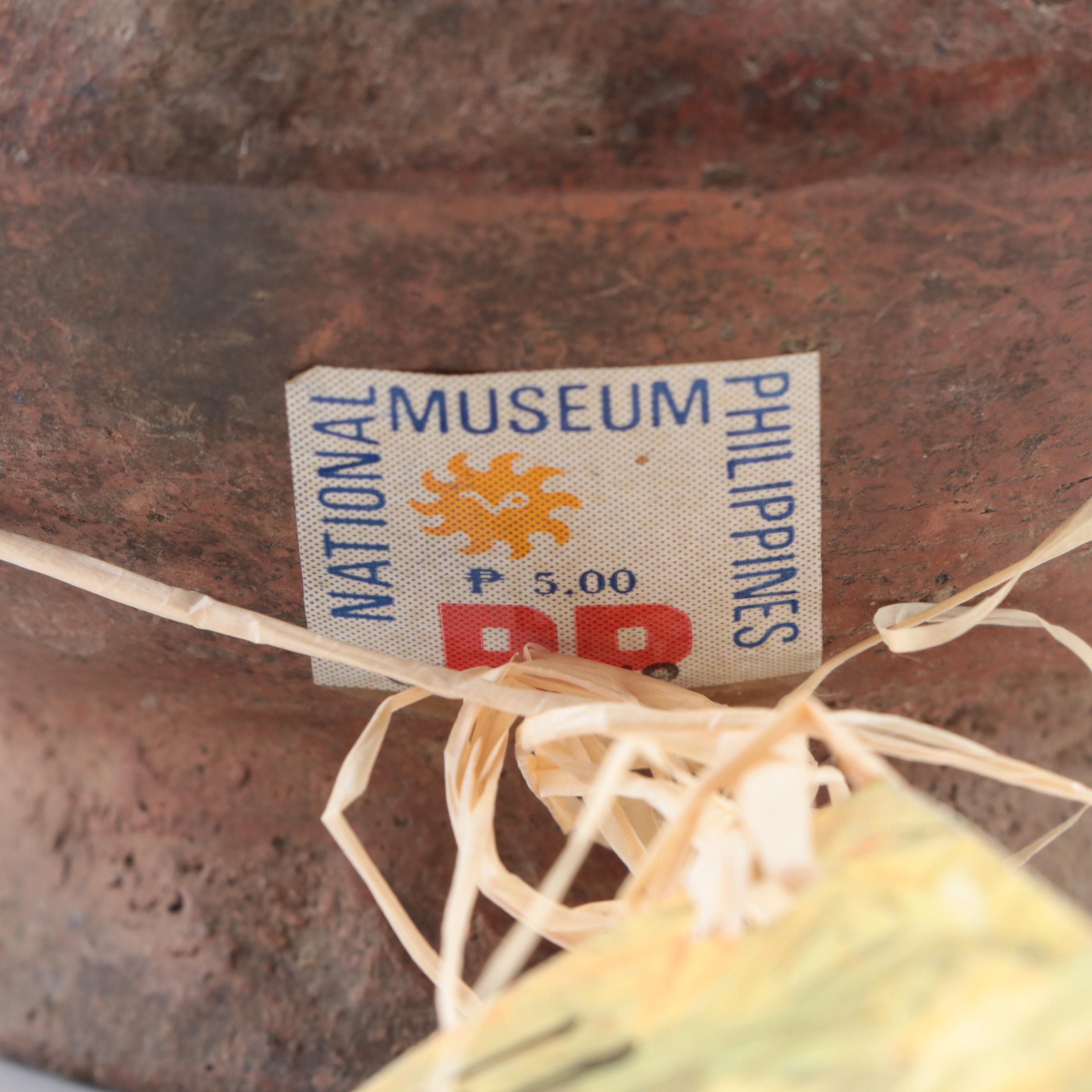 Excavated Philippines Earthenware Footed Jar