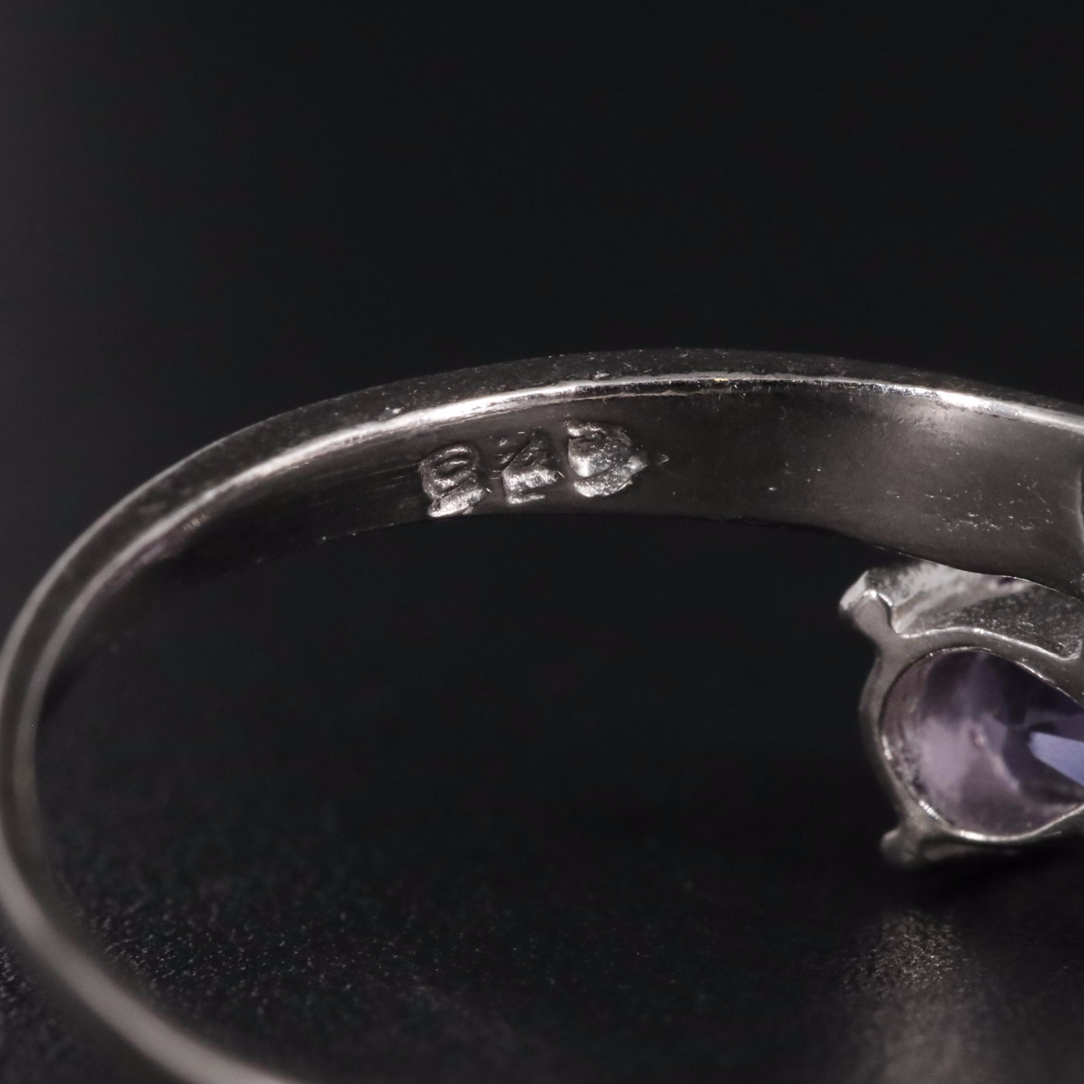 Sterling Amethyst Ring