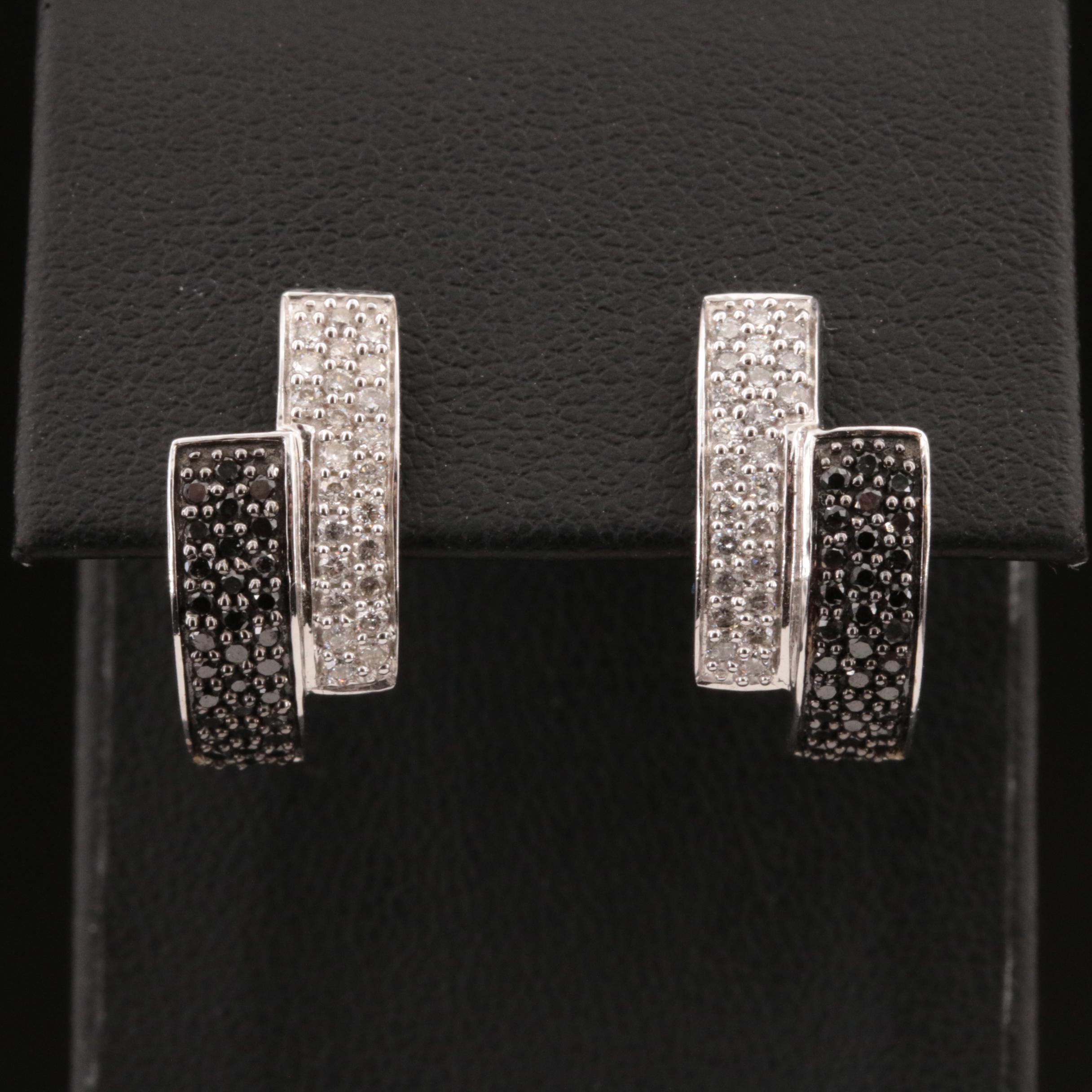 14K 1.00 CTW Diamond Earrings
