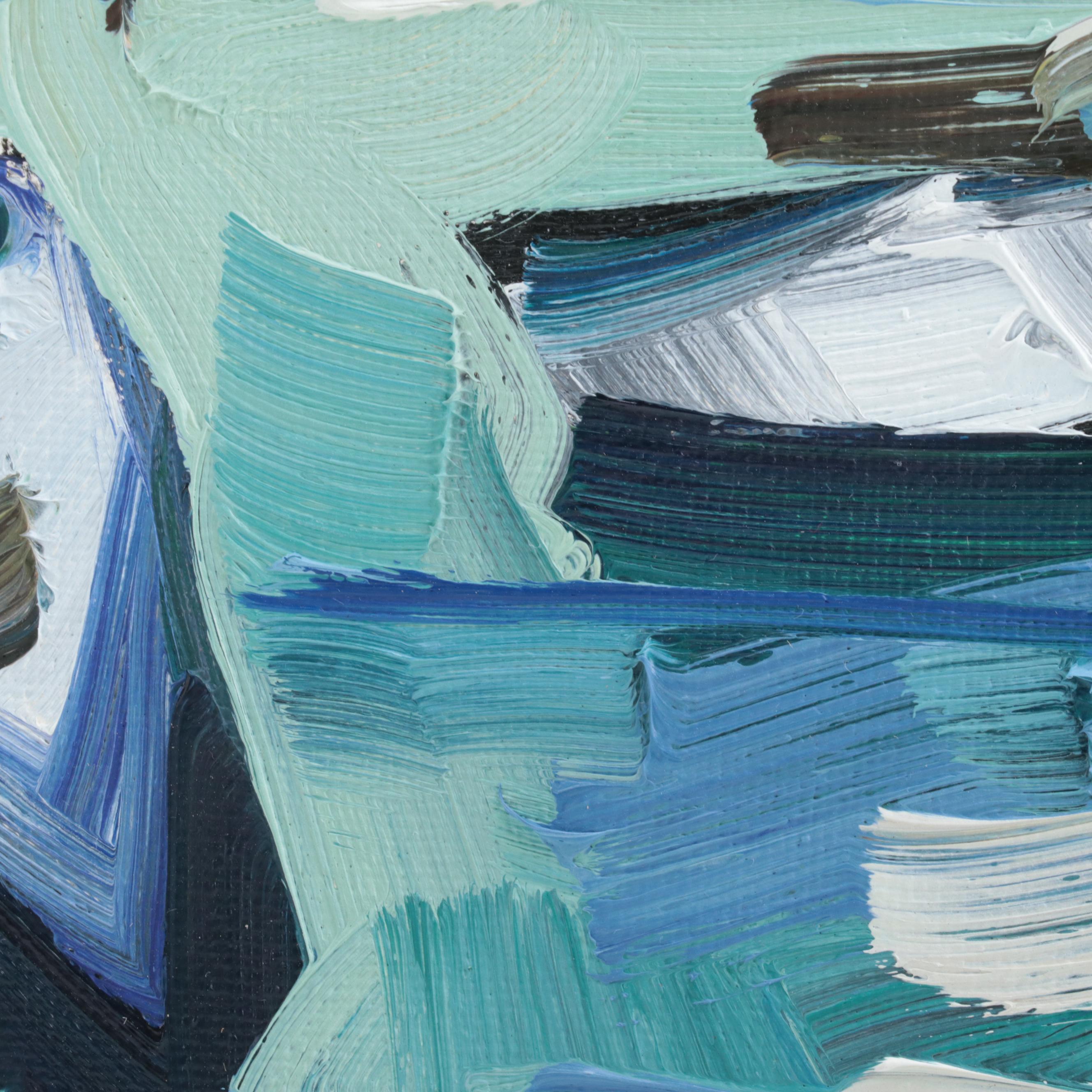 Jose Trujillo Oil Painting "Aimless Sailing," 2022