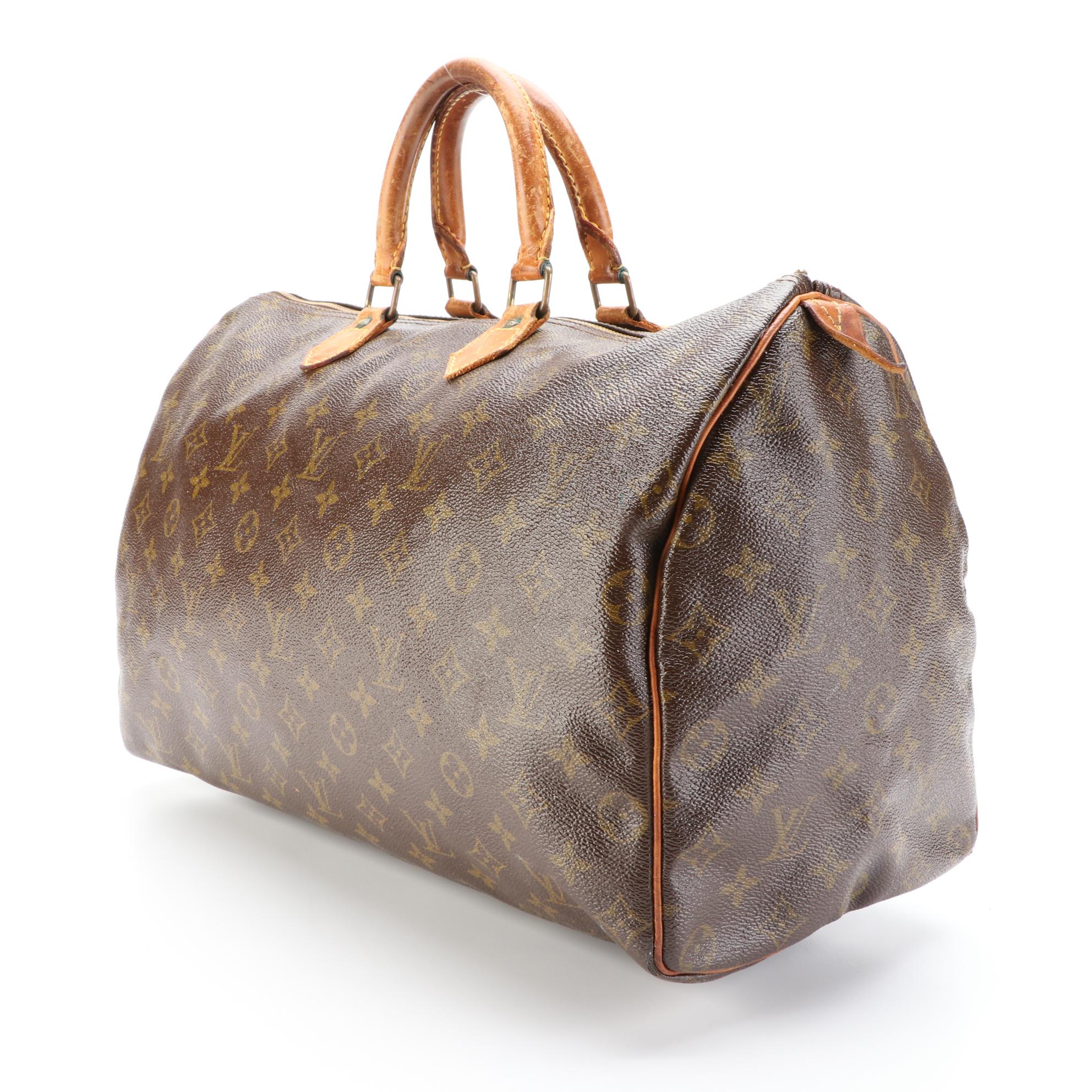 Louis Vuitton Speedy 40 in Monogram Canvas