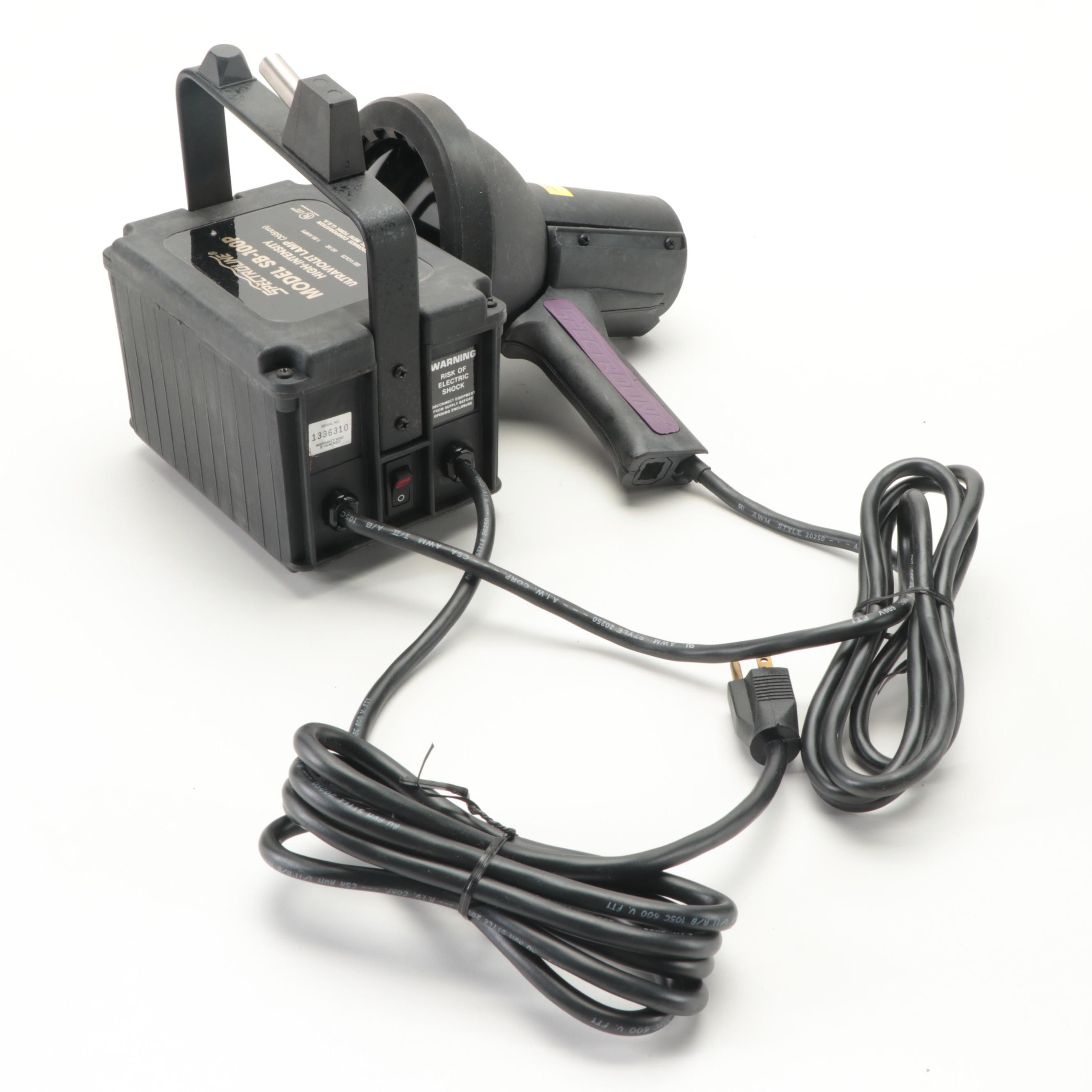 Spectroline High-Intensity Long-Wave Ultraviolet Lamp