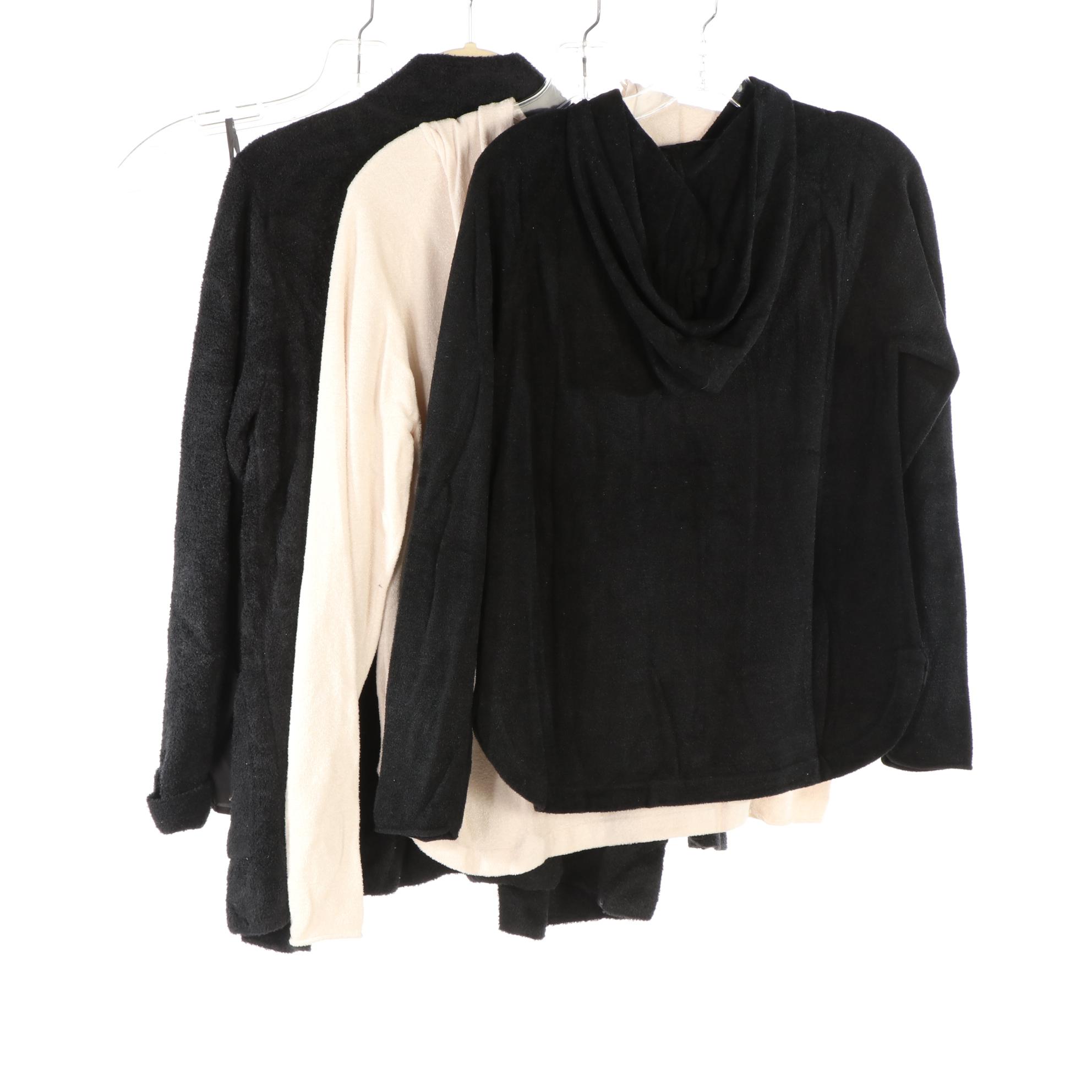 Barefoot Dreams Cozy Chic Lite Cardigan and Hoodies, NWT and Garnet Hill Cami