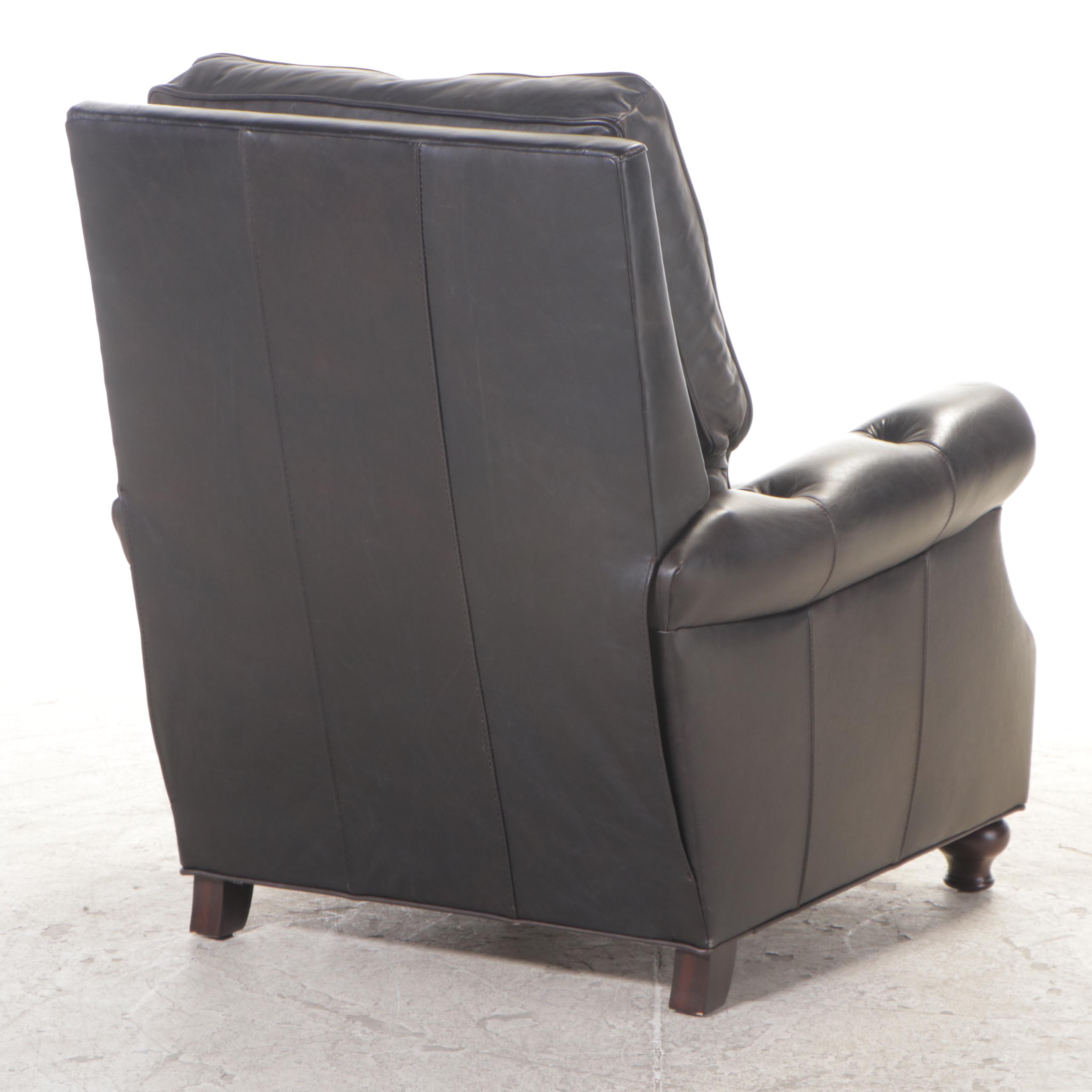 Arhaus Furniture Leather Recliner with Nailheads
