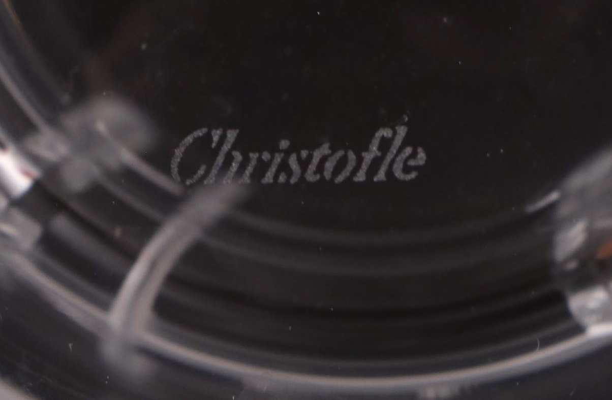 Christofle "Scottish" Cut Crystal Highball Glasses