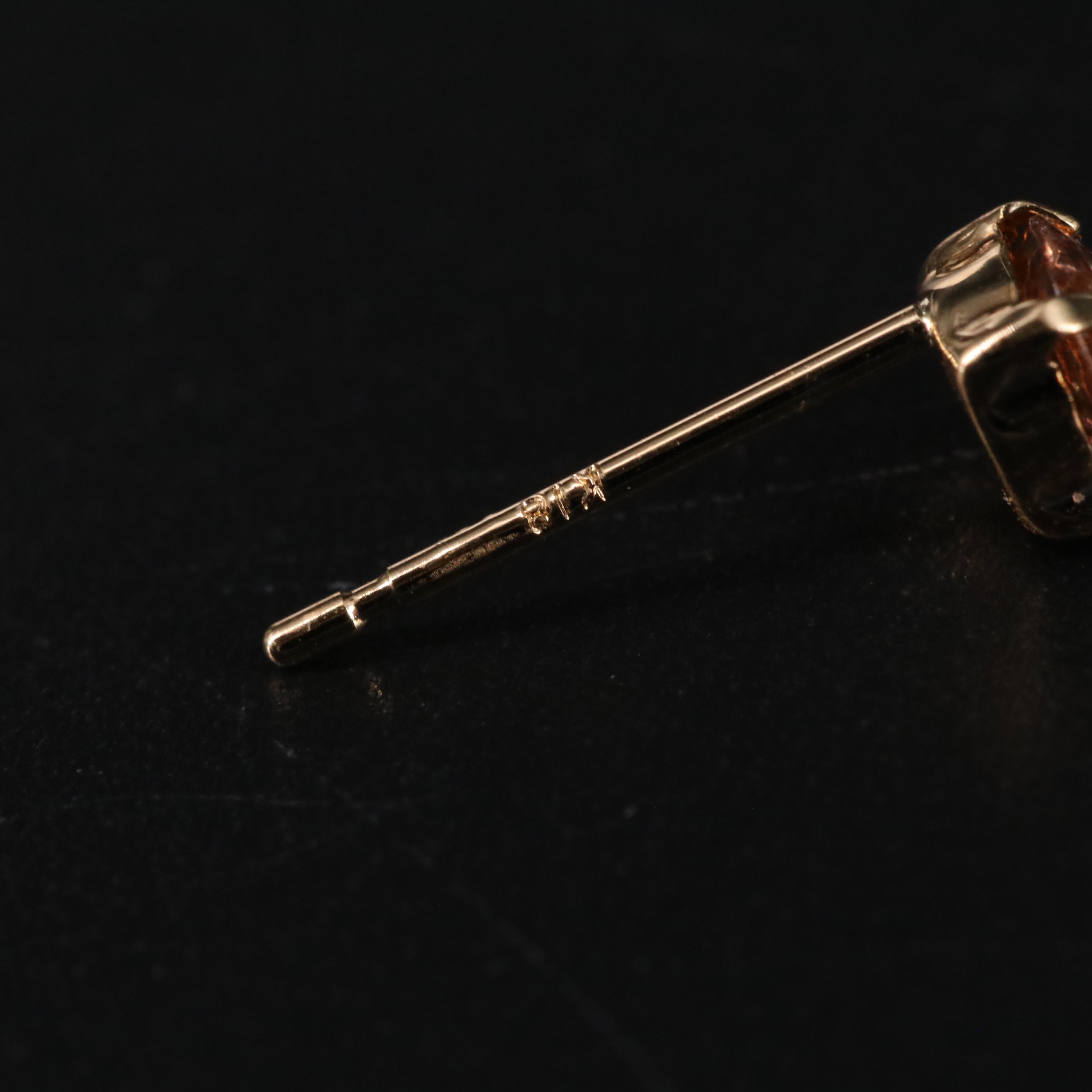 18K Andalusite Stud Earrings