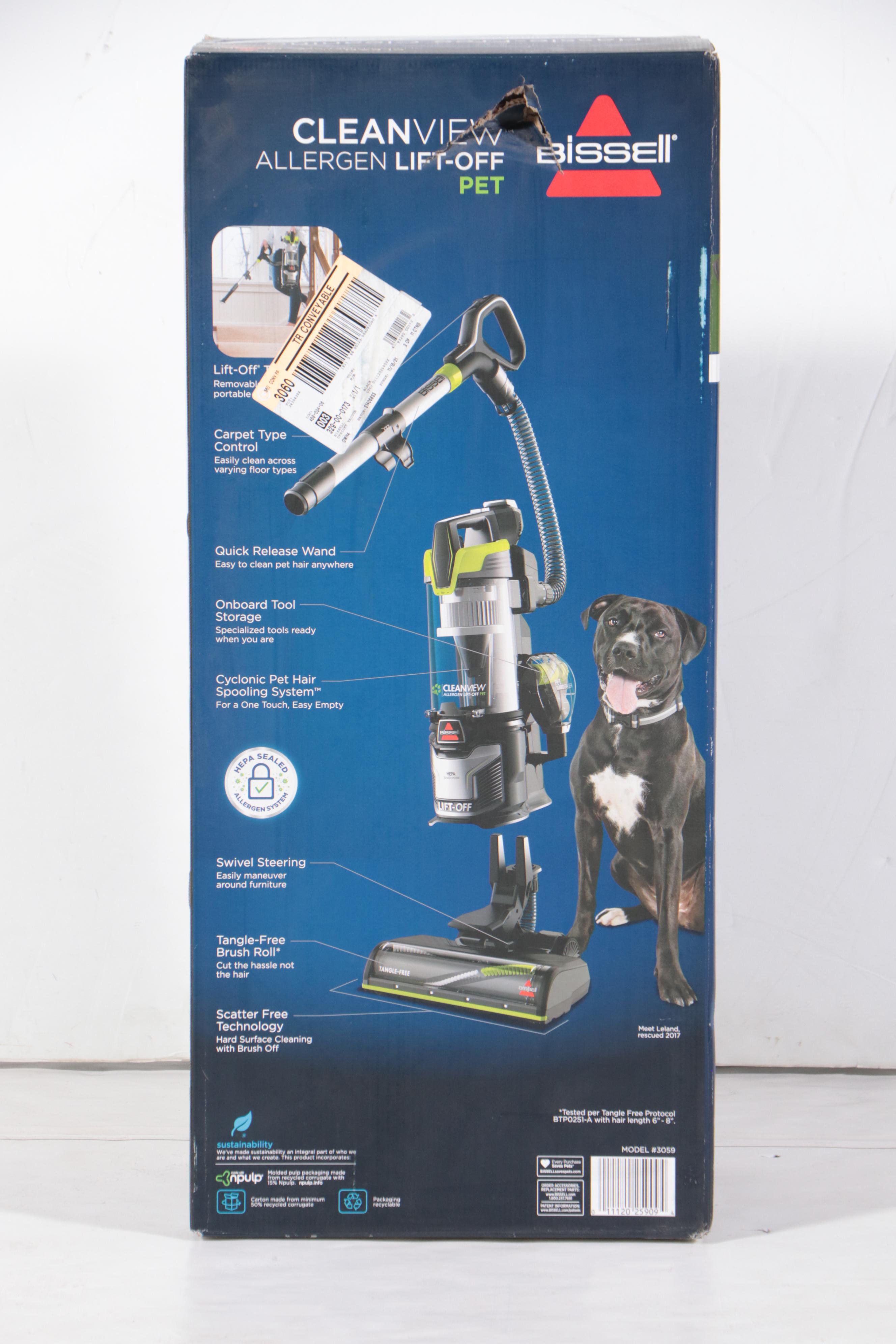 Bissell CleanView Allergen Pet Lift-Off Upright Vacuum