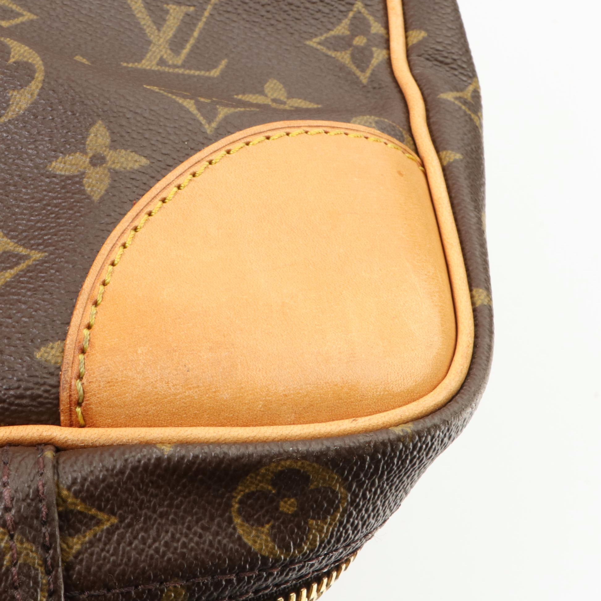 Louis Vuitton Sirius 65 Soft Suitcase in Monogram Canvas and Vachetta Leather
