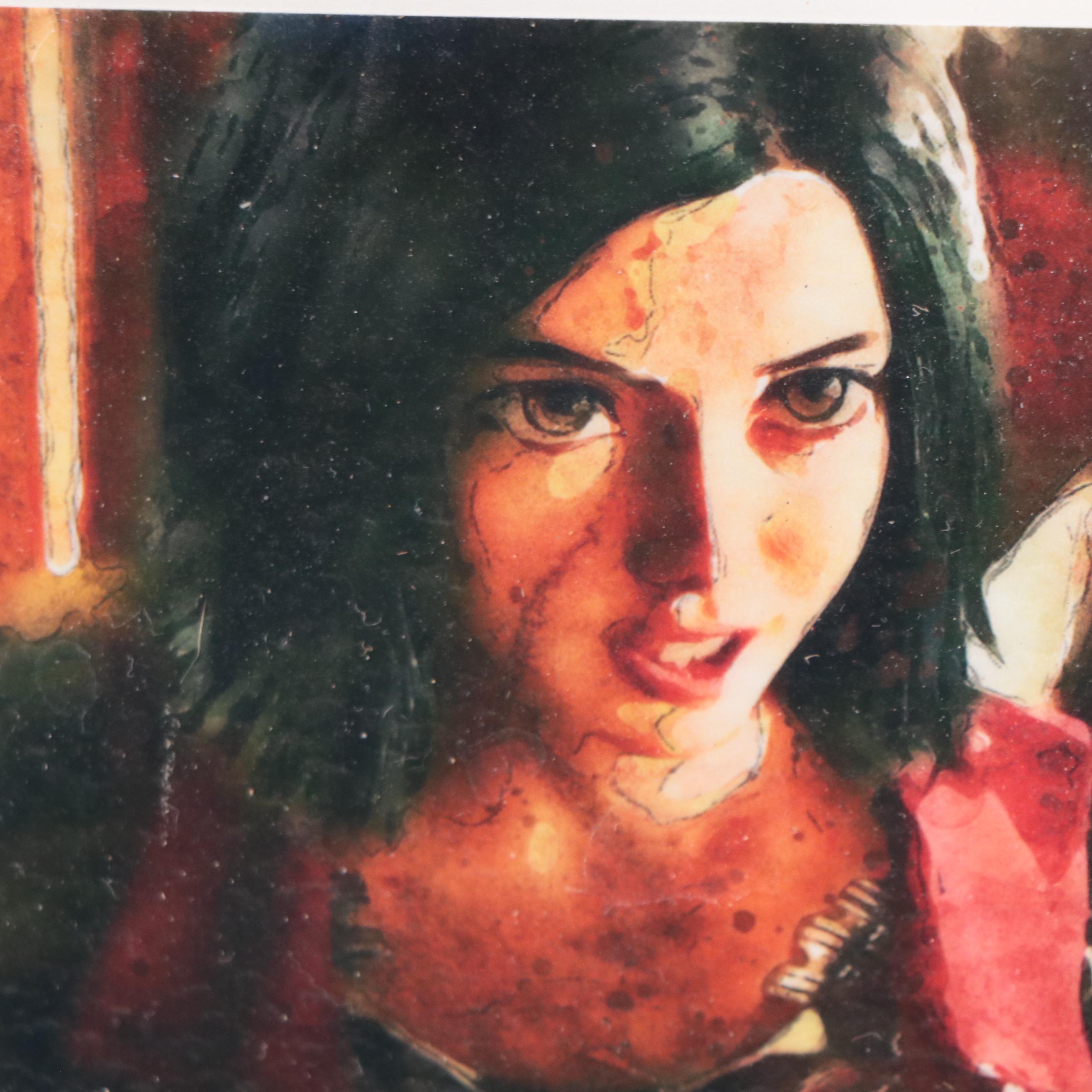 William Rivera Giclée "Alita," 2021