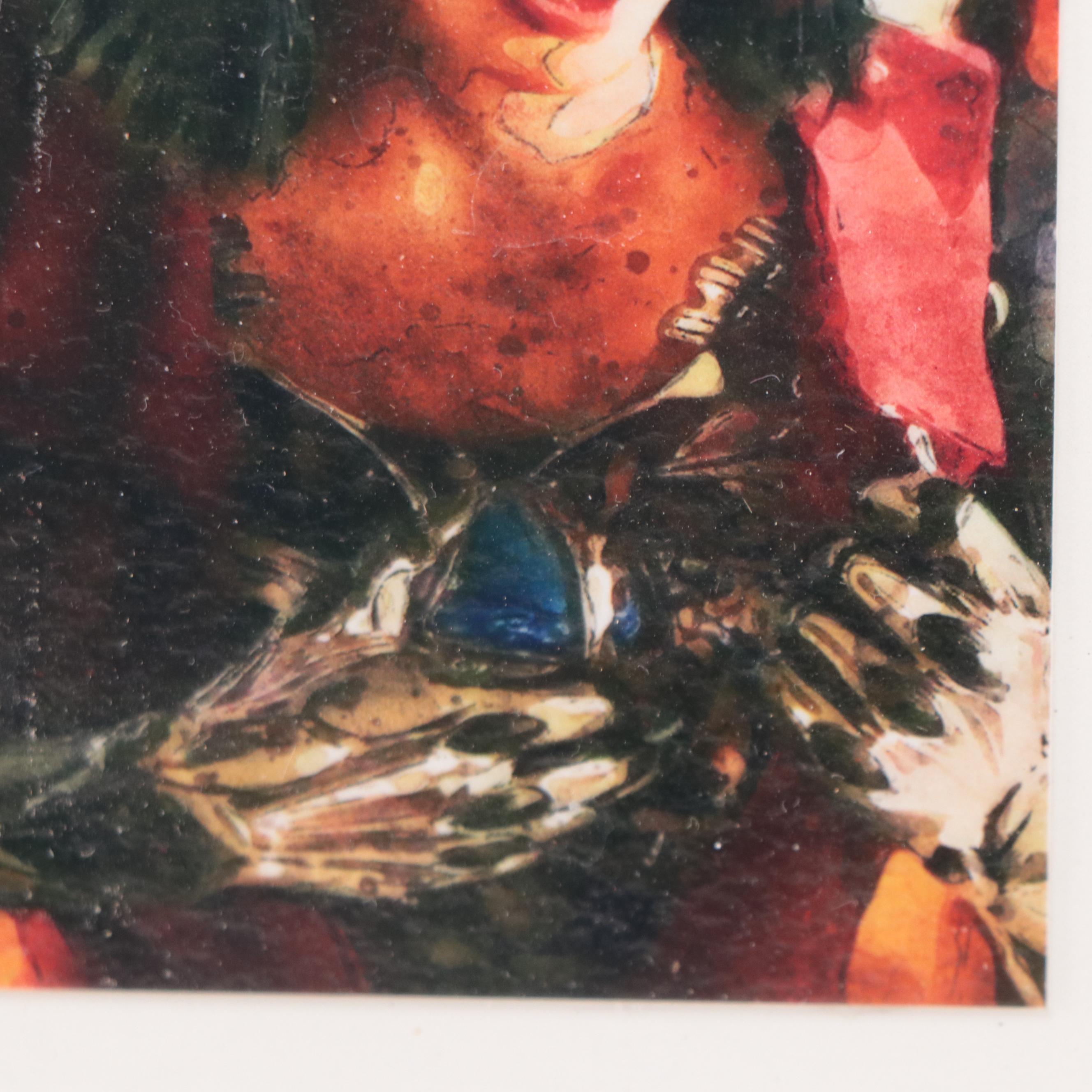 William Rivera Giclée "Alita," 2021