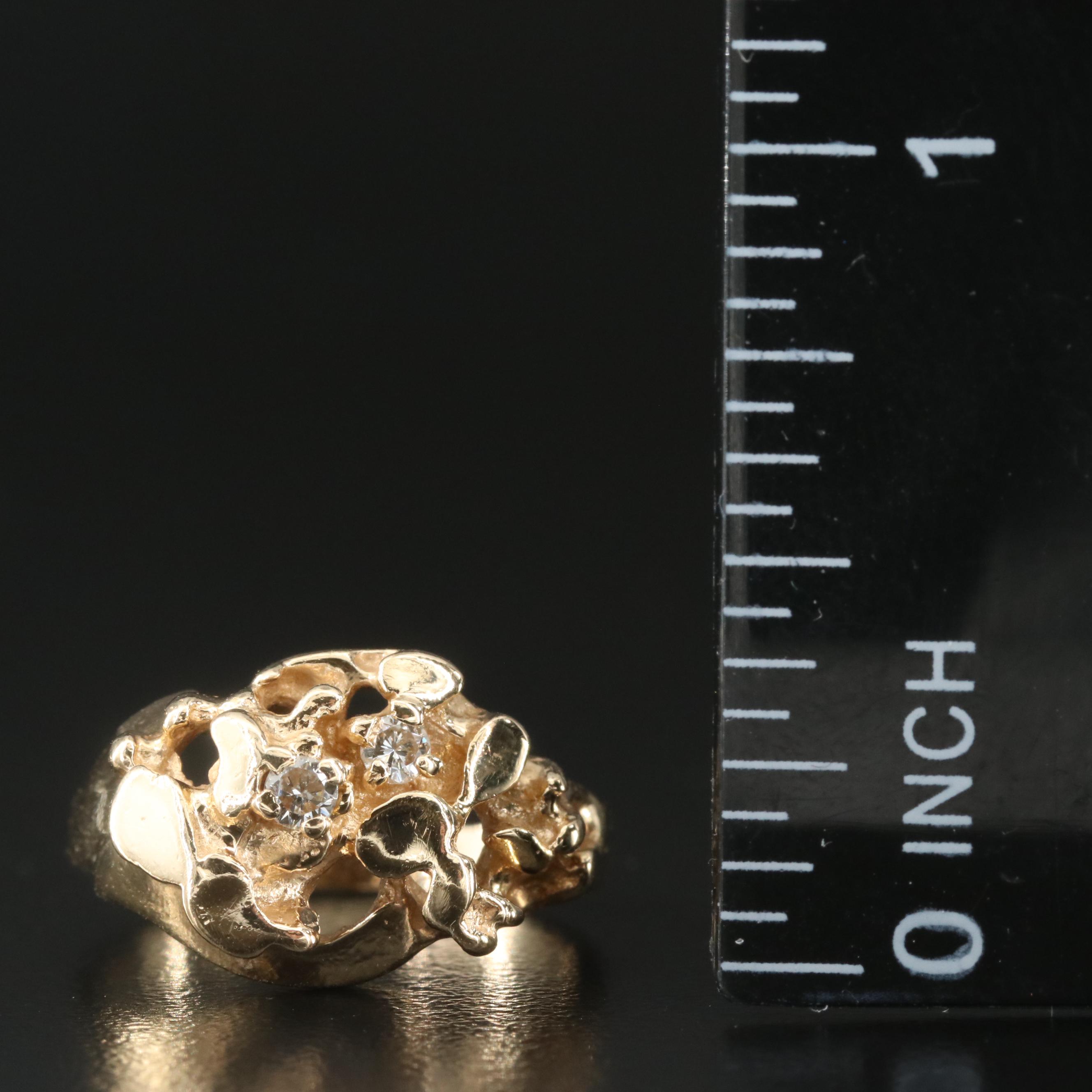 14K 0.09 CTW Diamond Ring