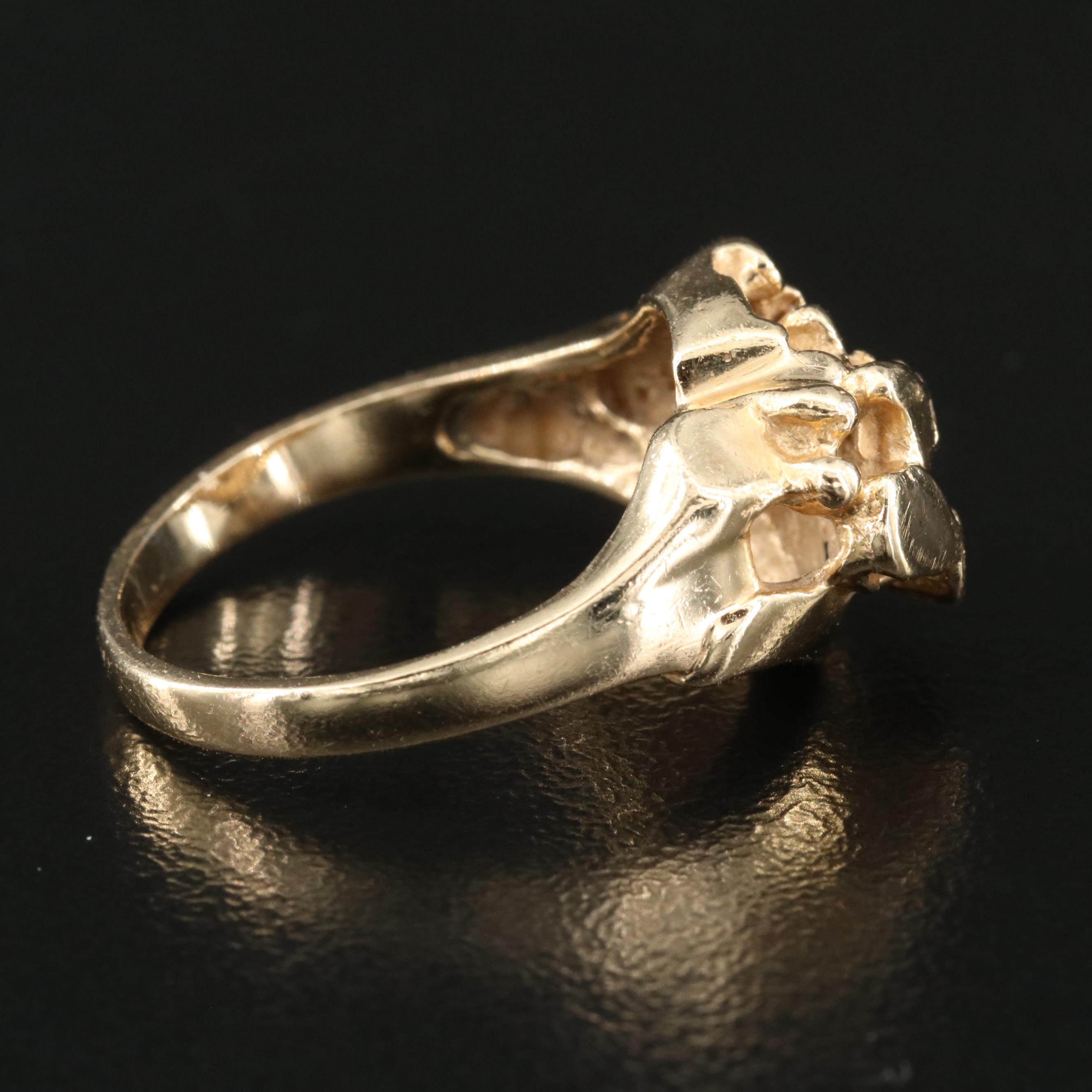 14K 0.09 CTW Diamond Ring