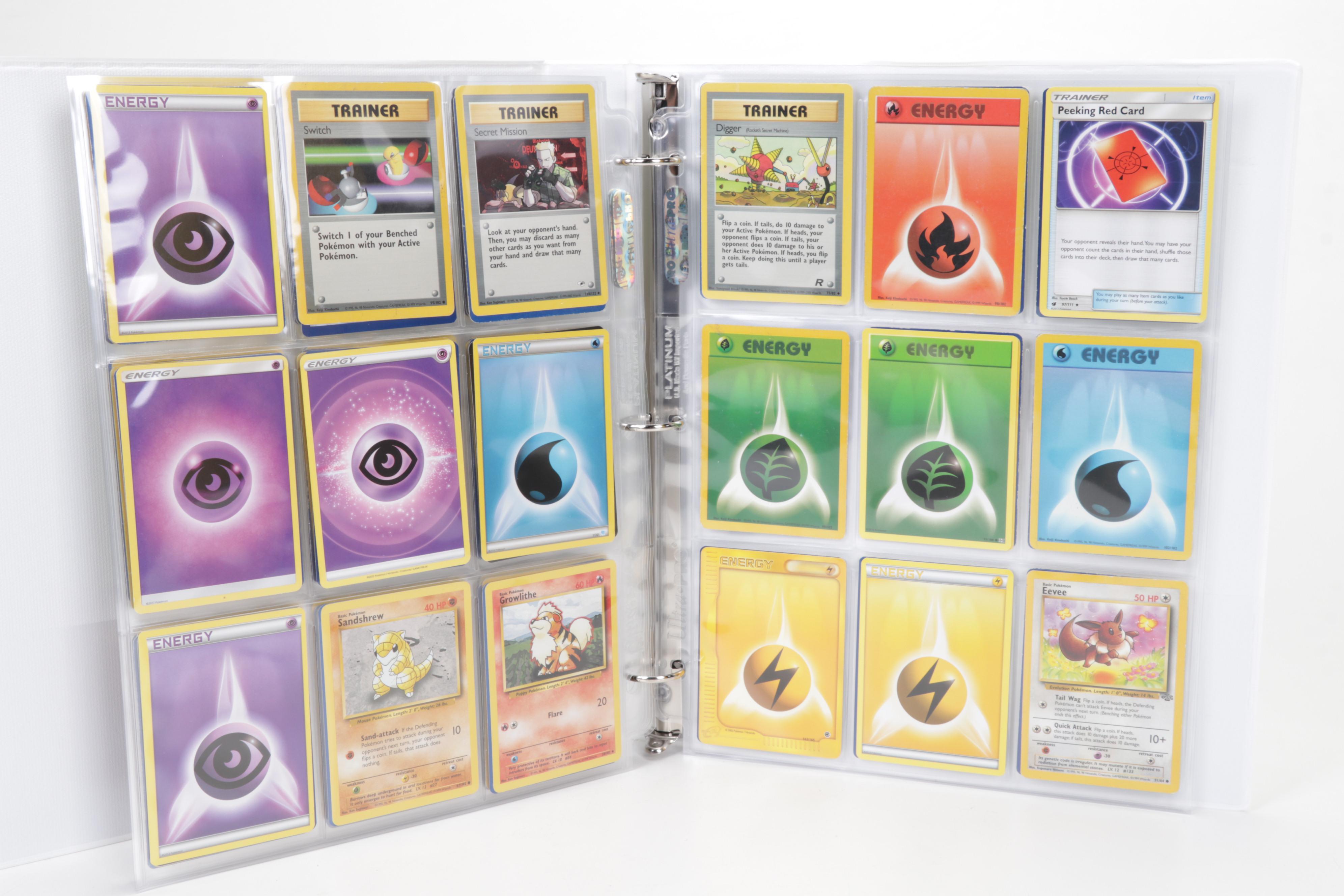 Pokémon Trading Cards Including First Edition "Blaine's Ponyta", 1999-2022
