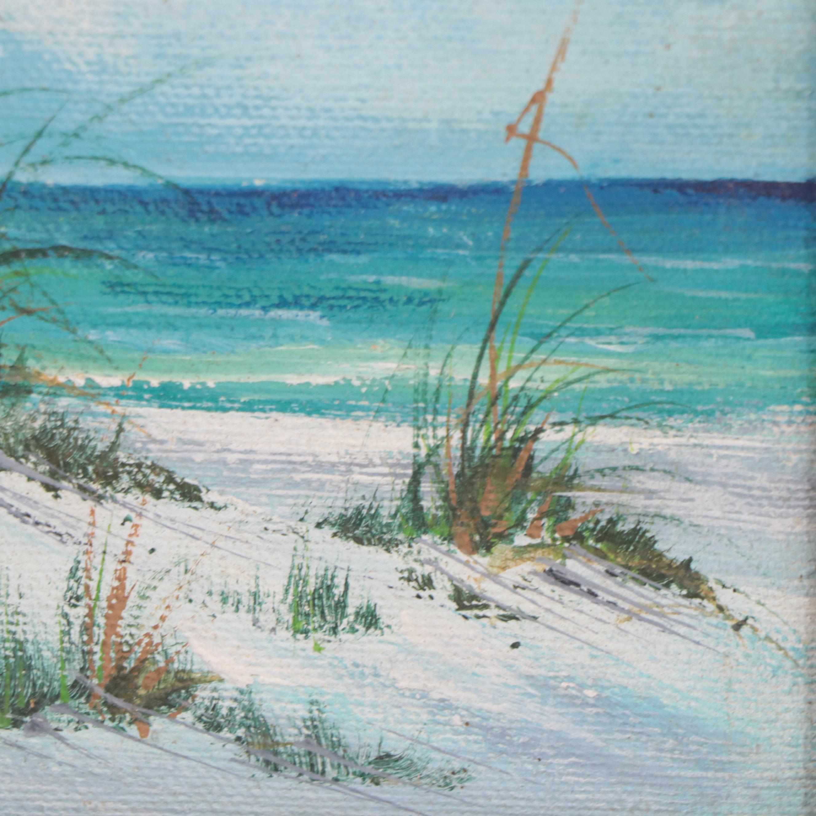 Acrylic Painting of Seascape