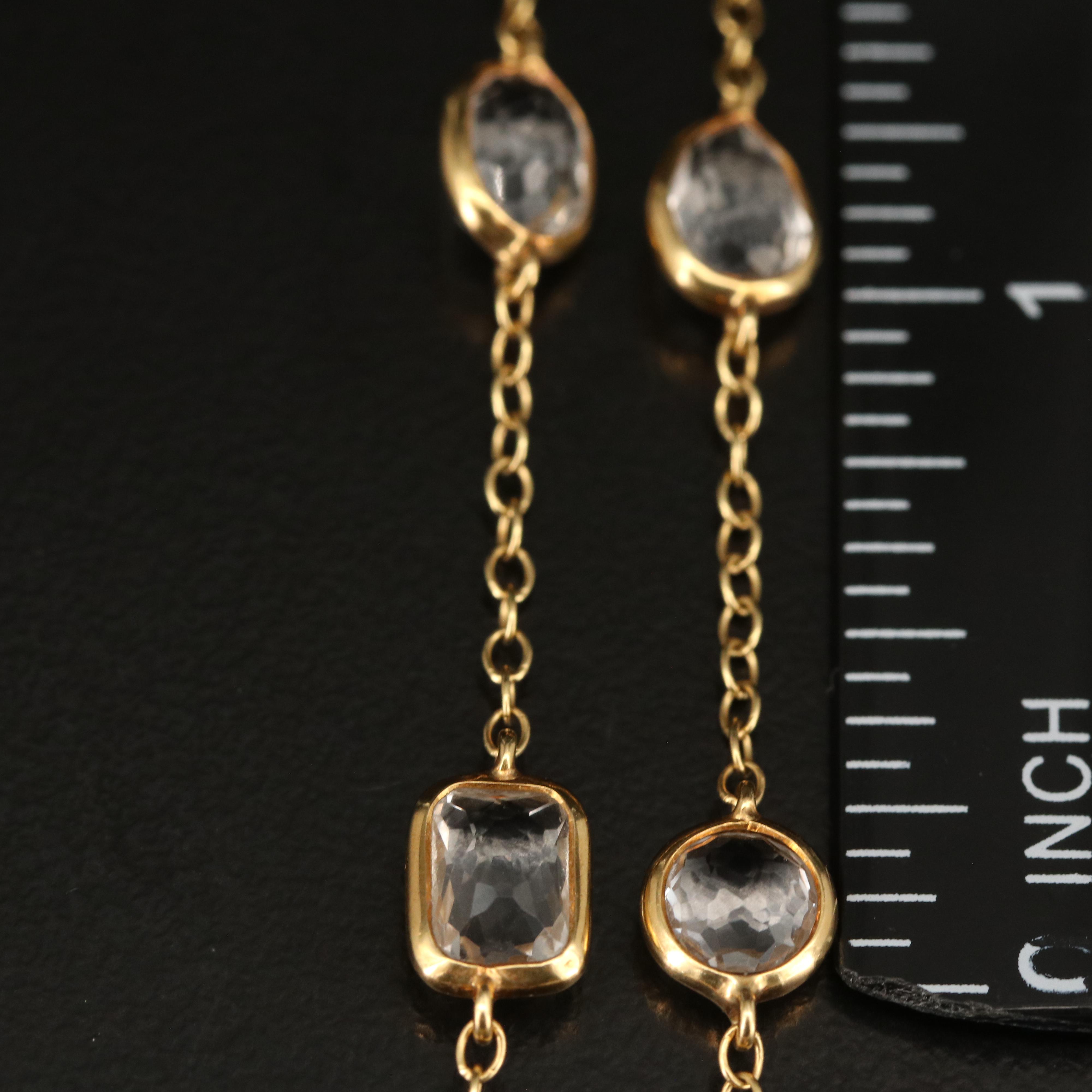 Ippolite "Rocky Candy" 18K Quartz Station Necklace