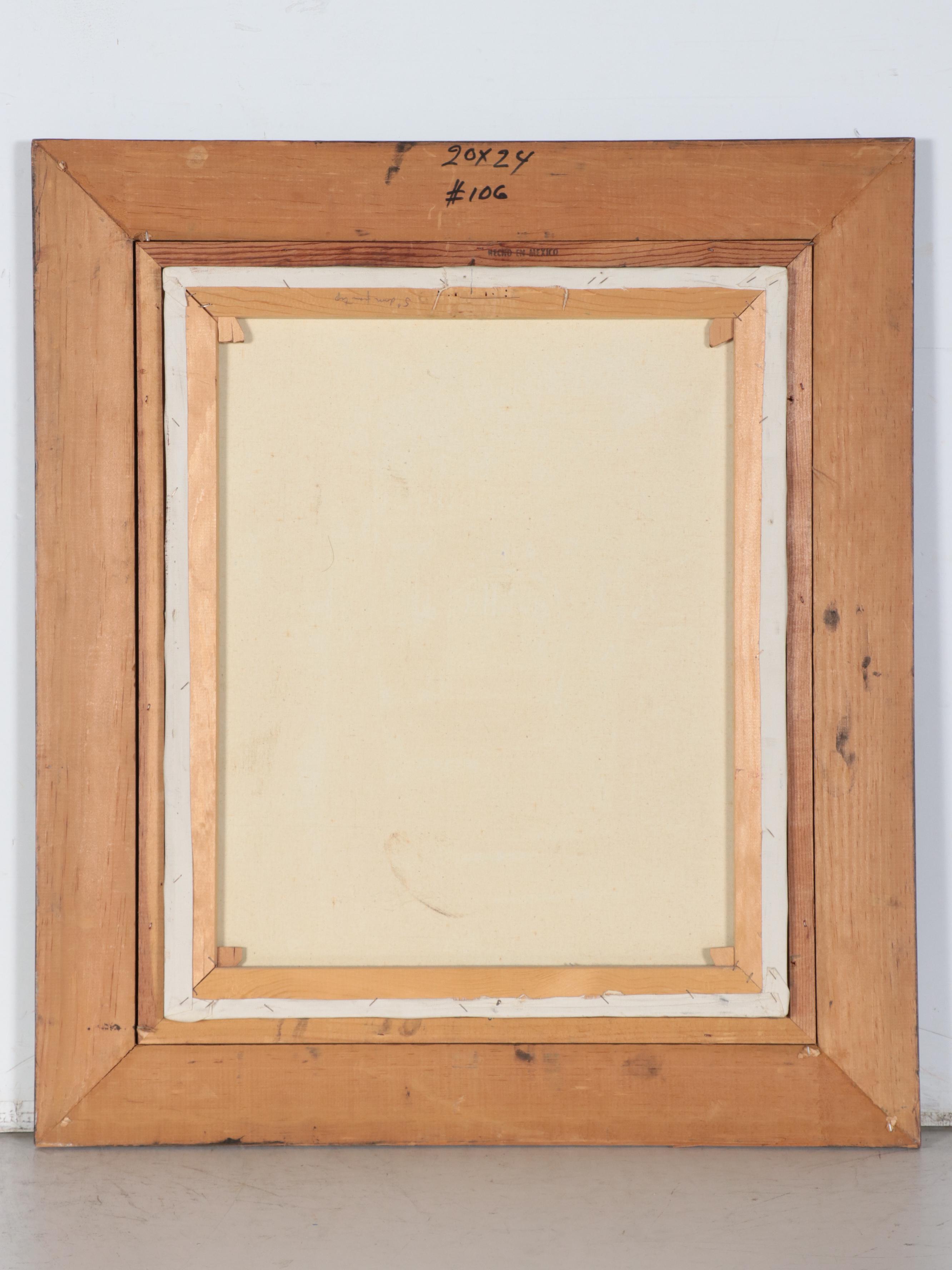 European Village Scene Oil Painting