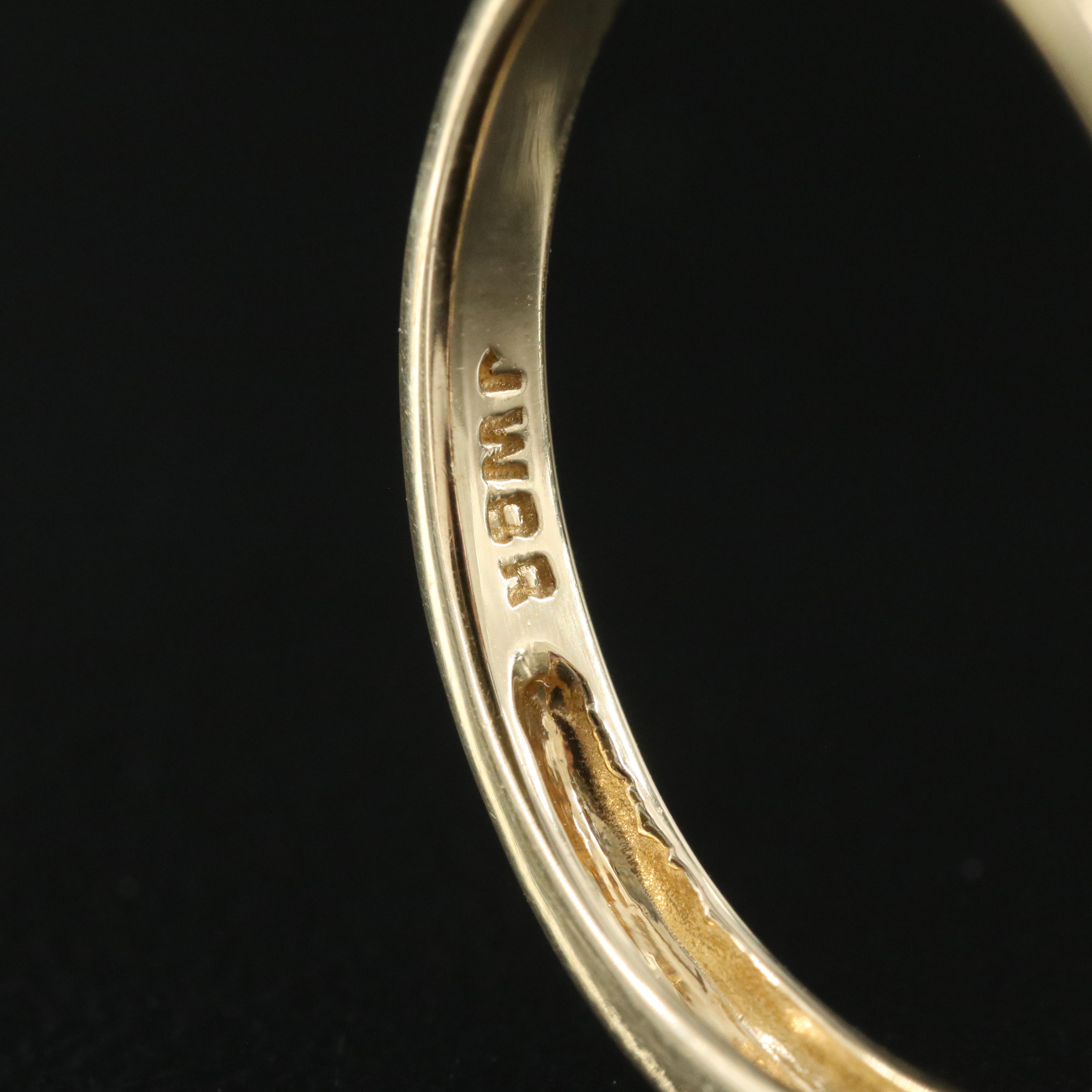 10K Amethyst and Diamond Ring