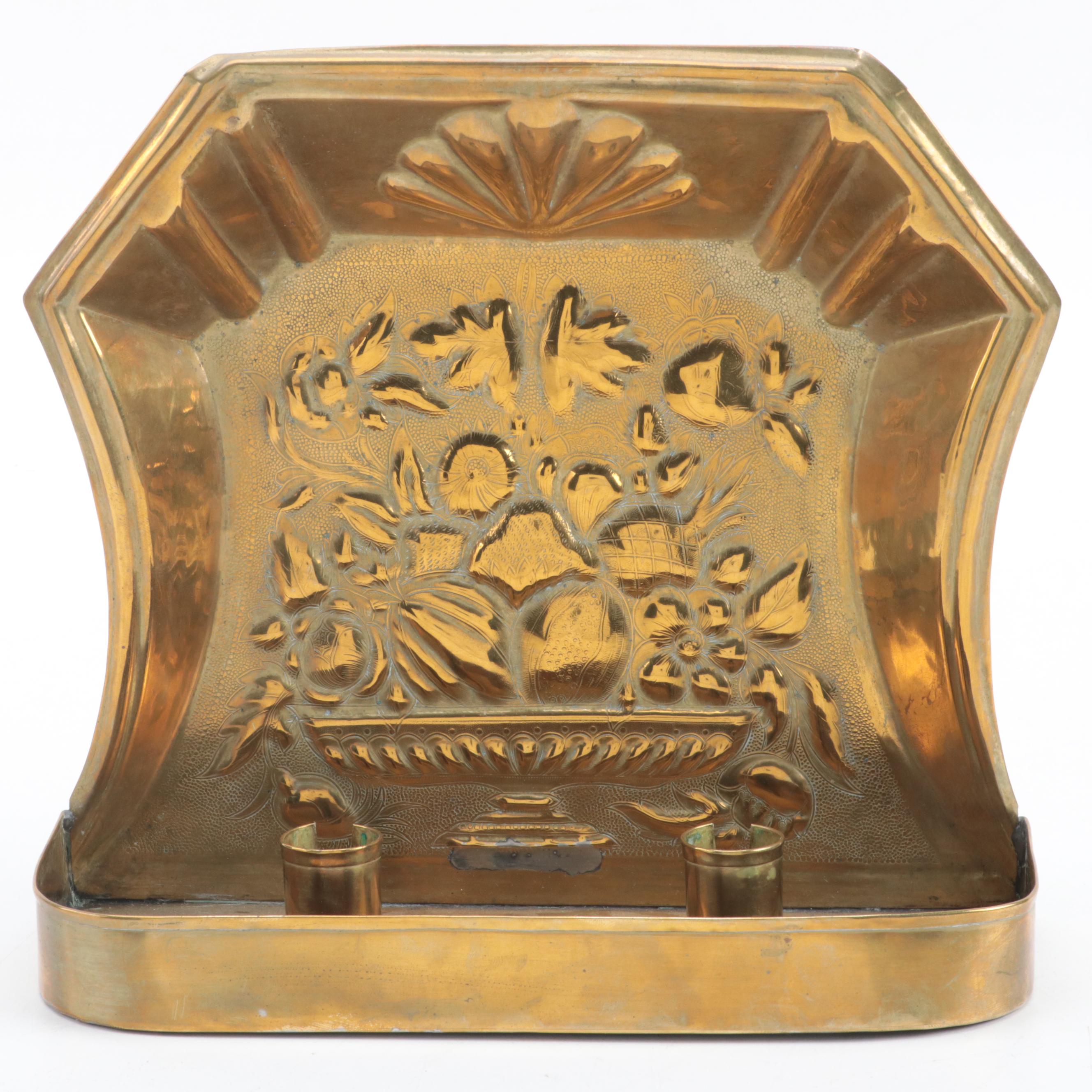 Virginia Metalcrafters with English Diamond and Beehive and Other Candlesticks