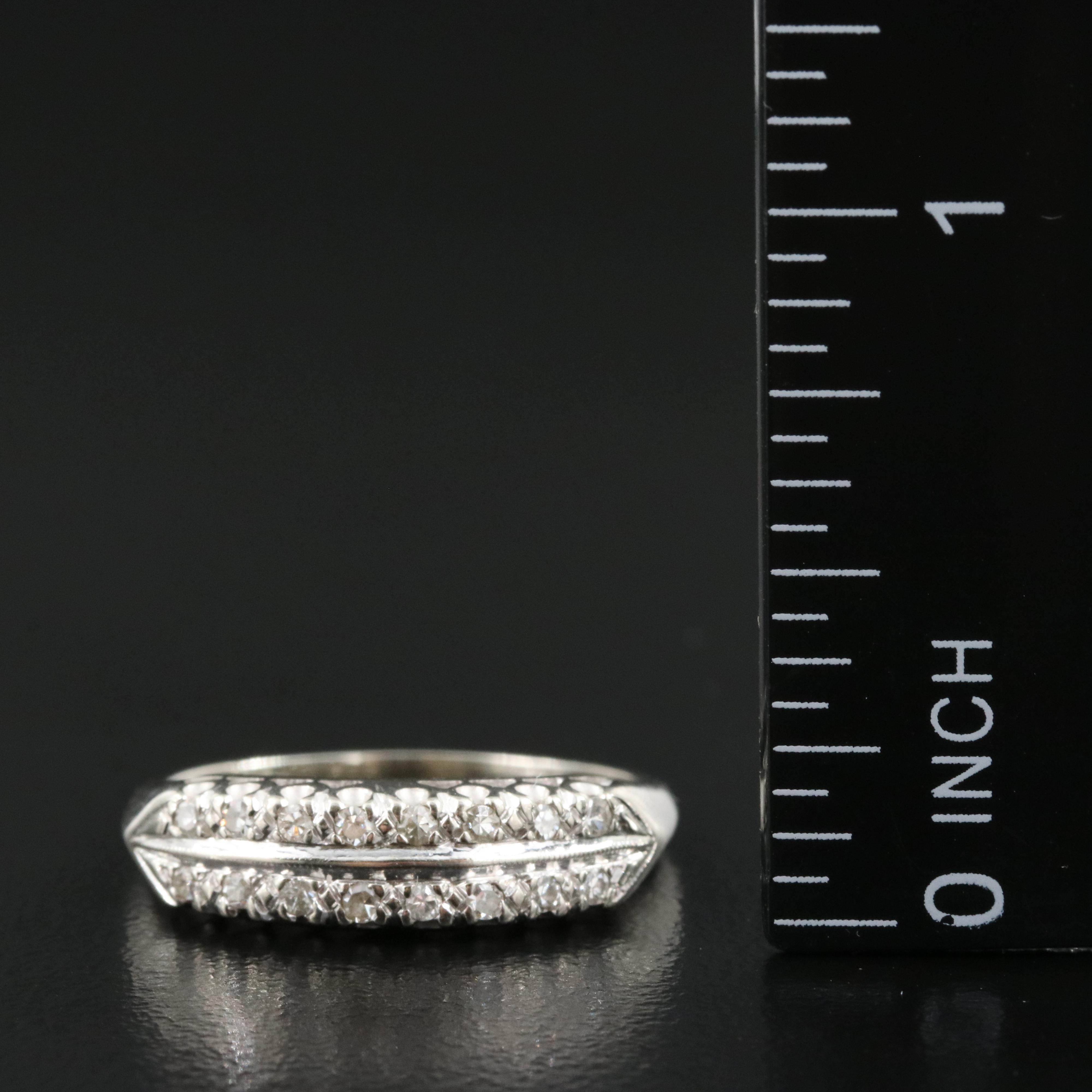 14K 0.20 CTW Diamond Band