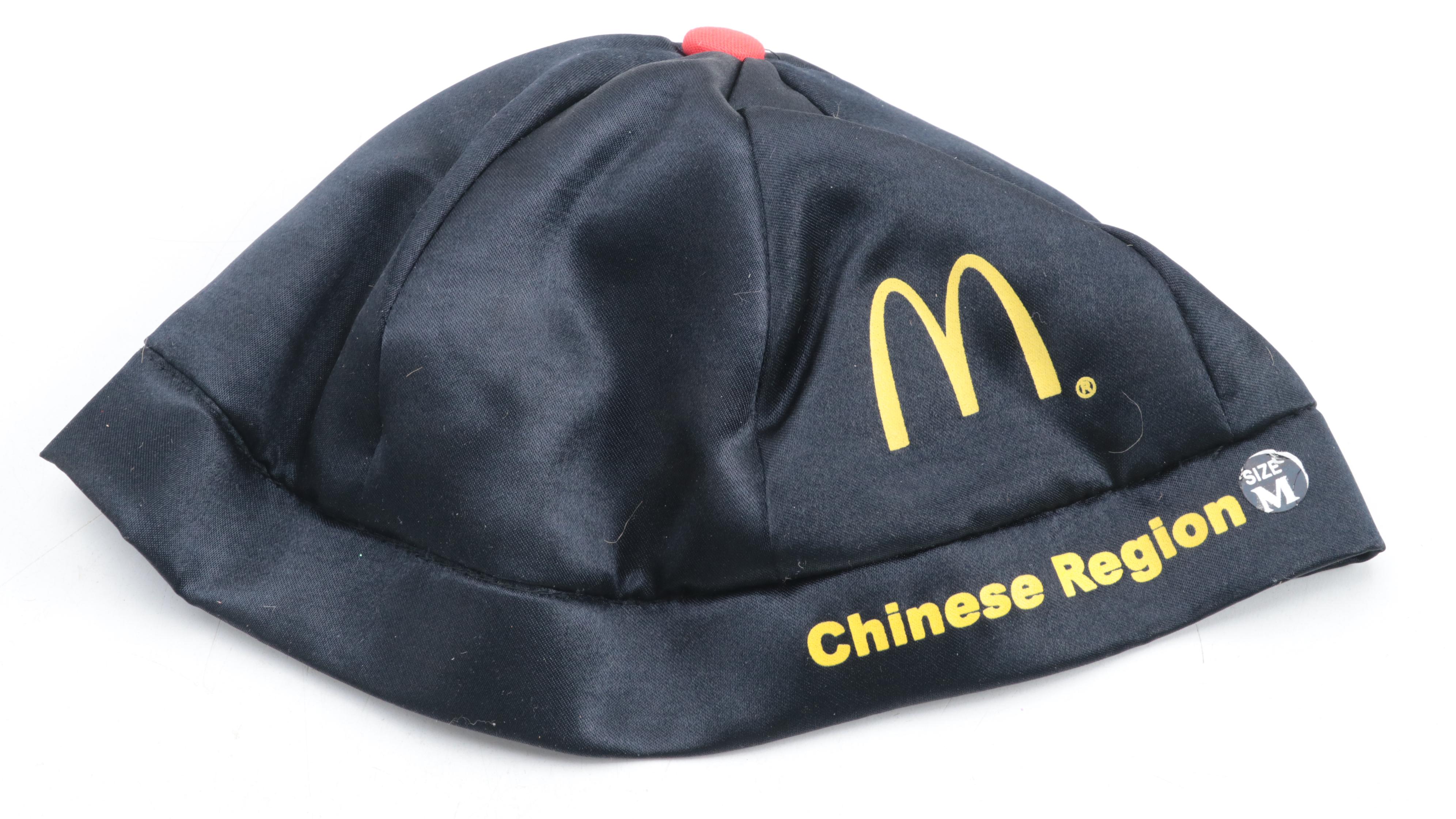 McDonald's Chinese Region Employee Hats