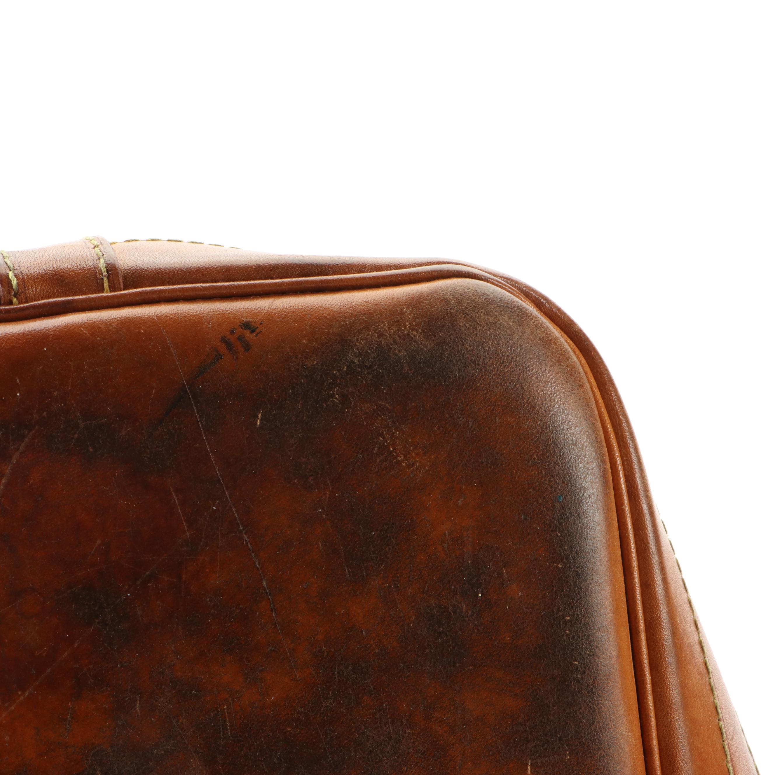 Louis Vuitton Noé Shoulder Bag in Monogram Canvas and Vachetta Leather