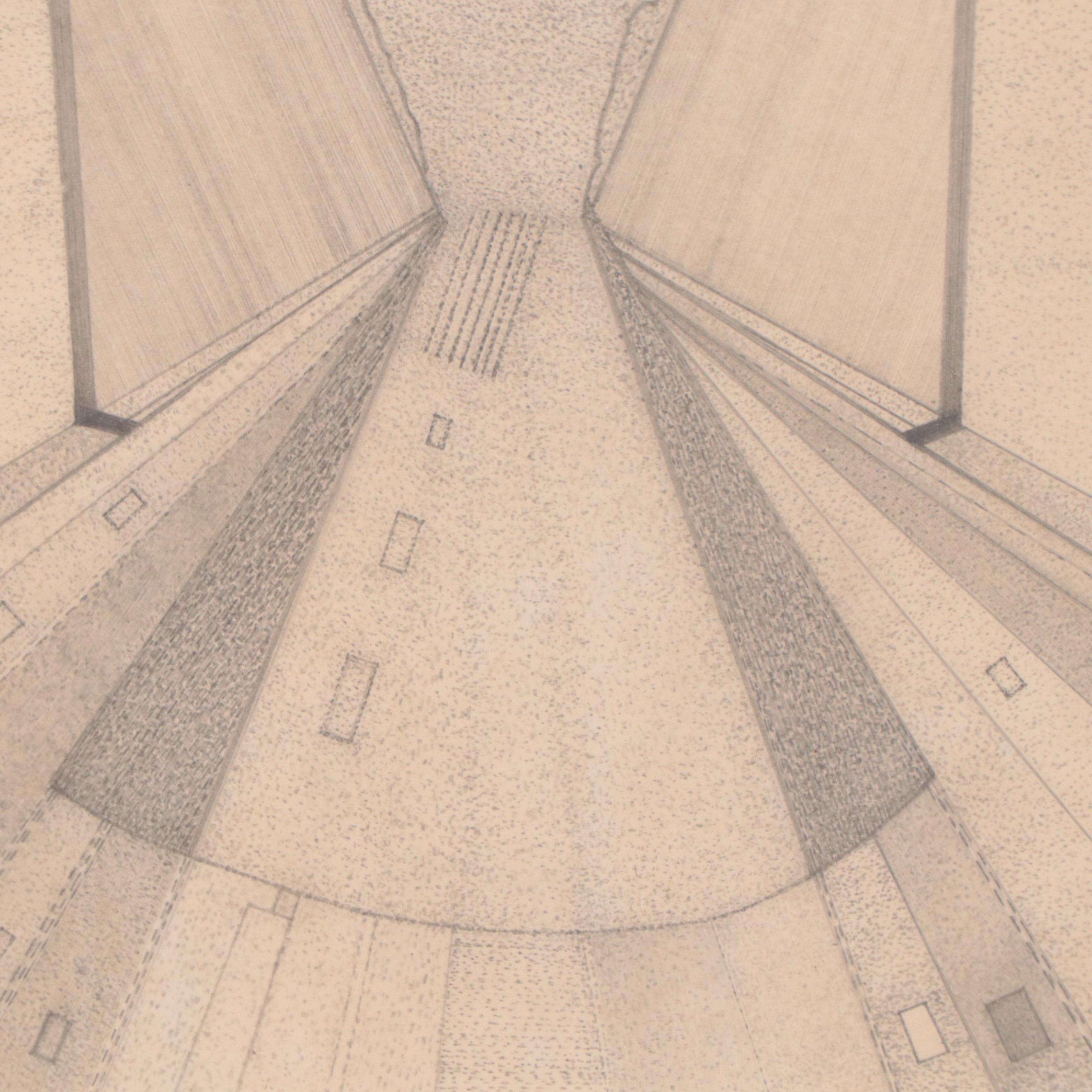 Surreal Landscape Drawing