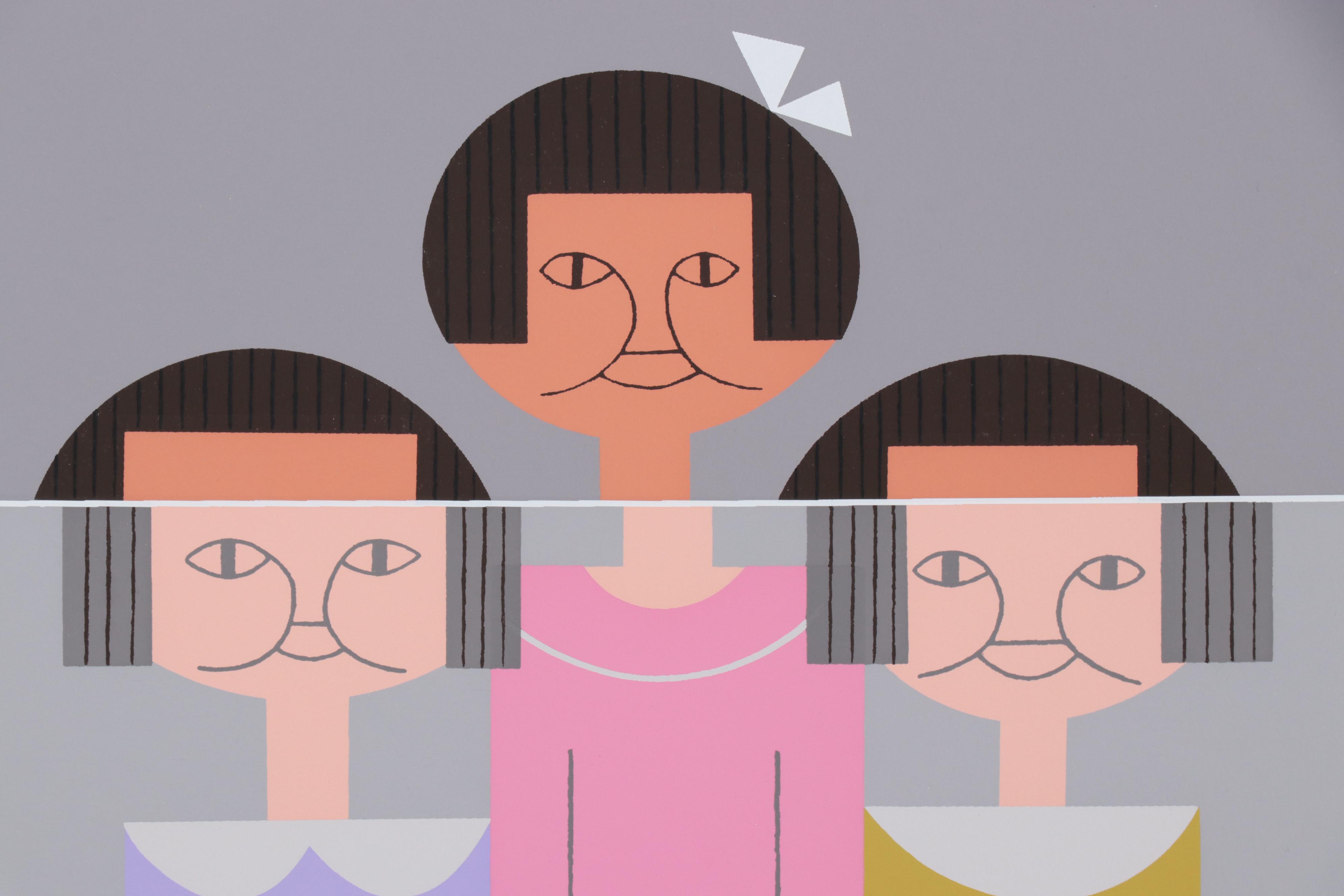 Edie Harper Serigraph "Penny Candy," 1977