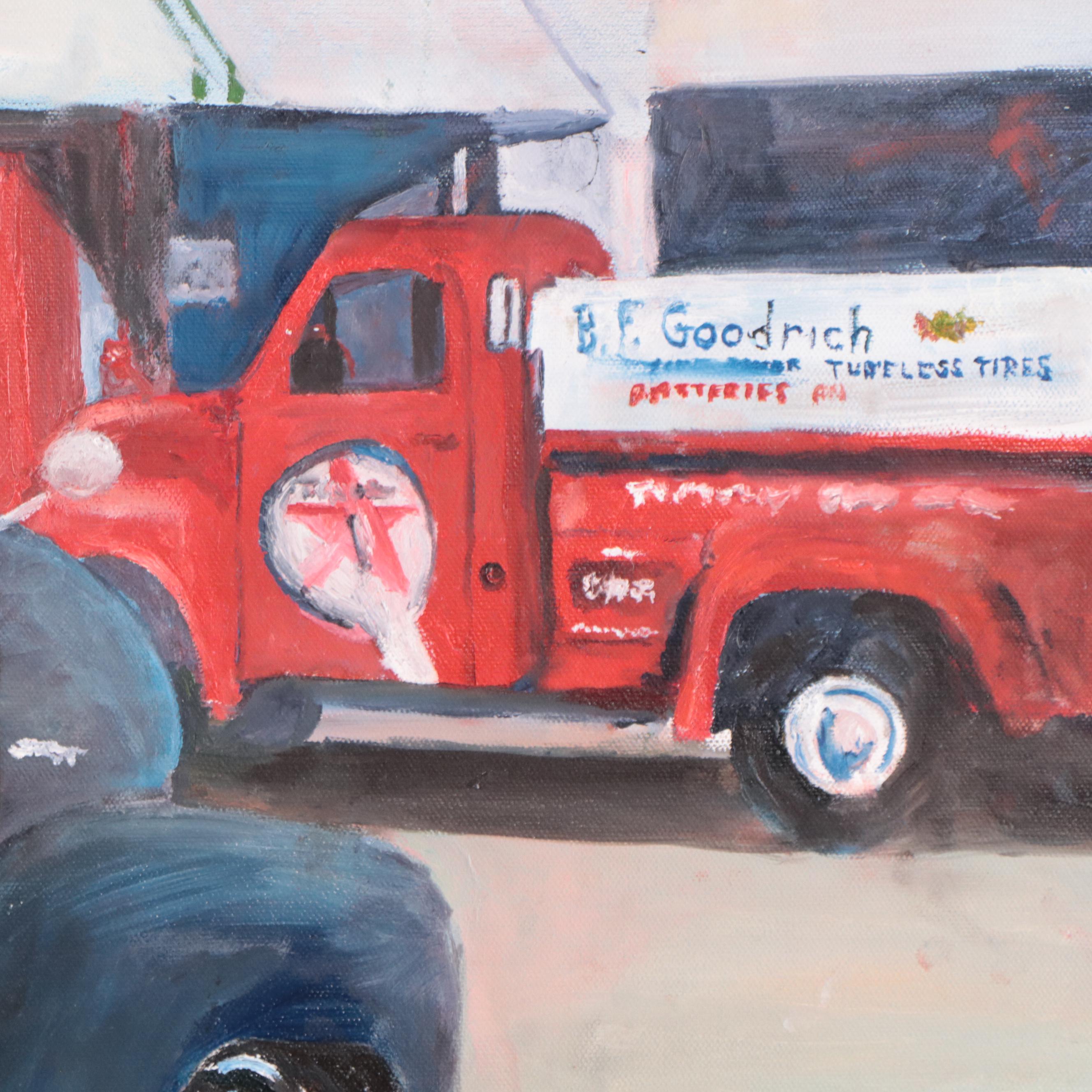 James Conroy Oil Painting "Texaco"