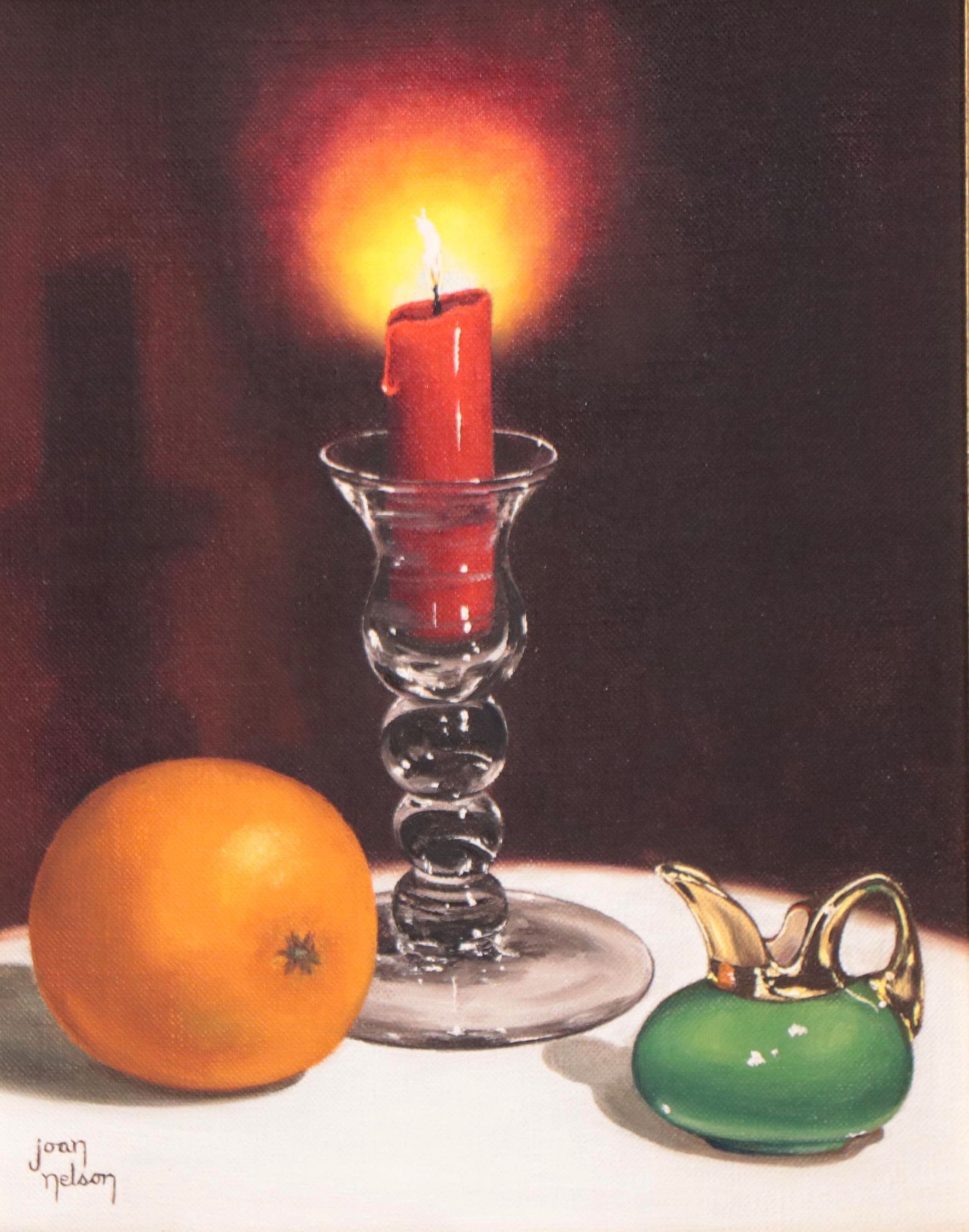 Joan Nelson Oil Painting "Still Life #112," 1972