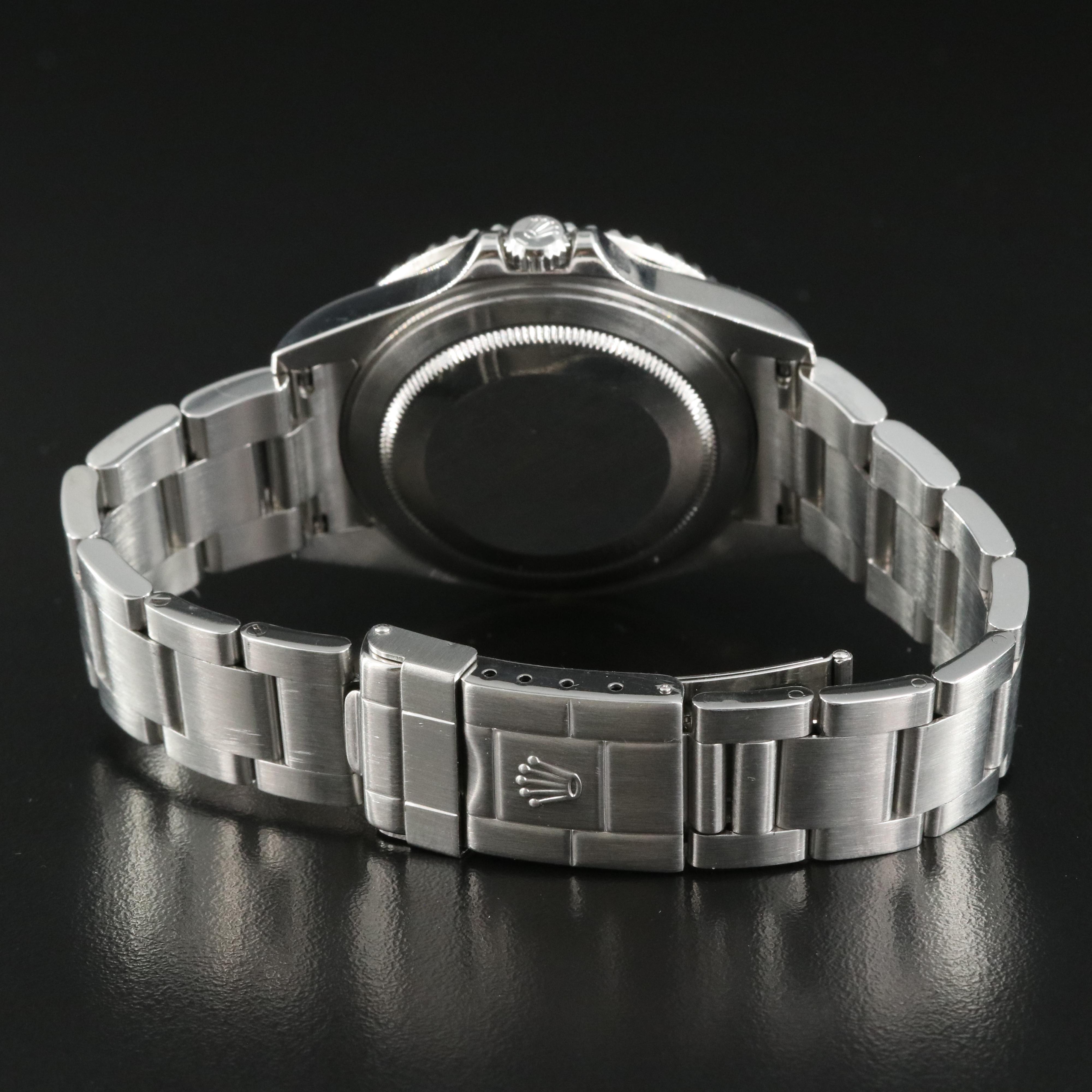 2005 Rolex GMT Master II Stainless Steel Watch