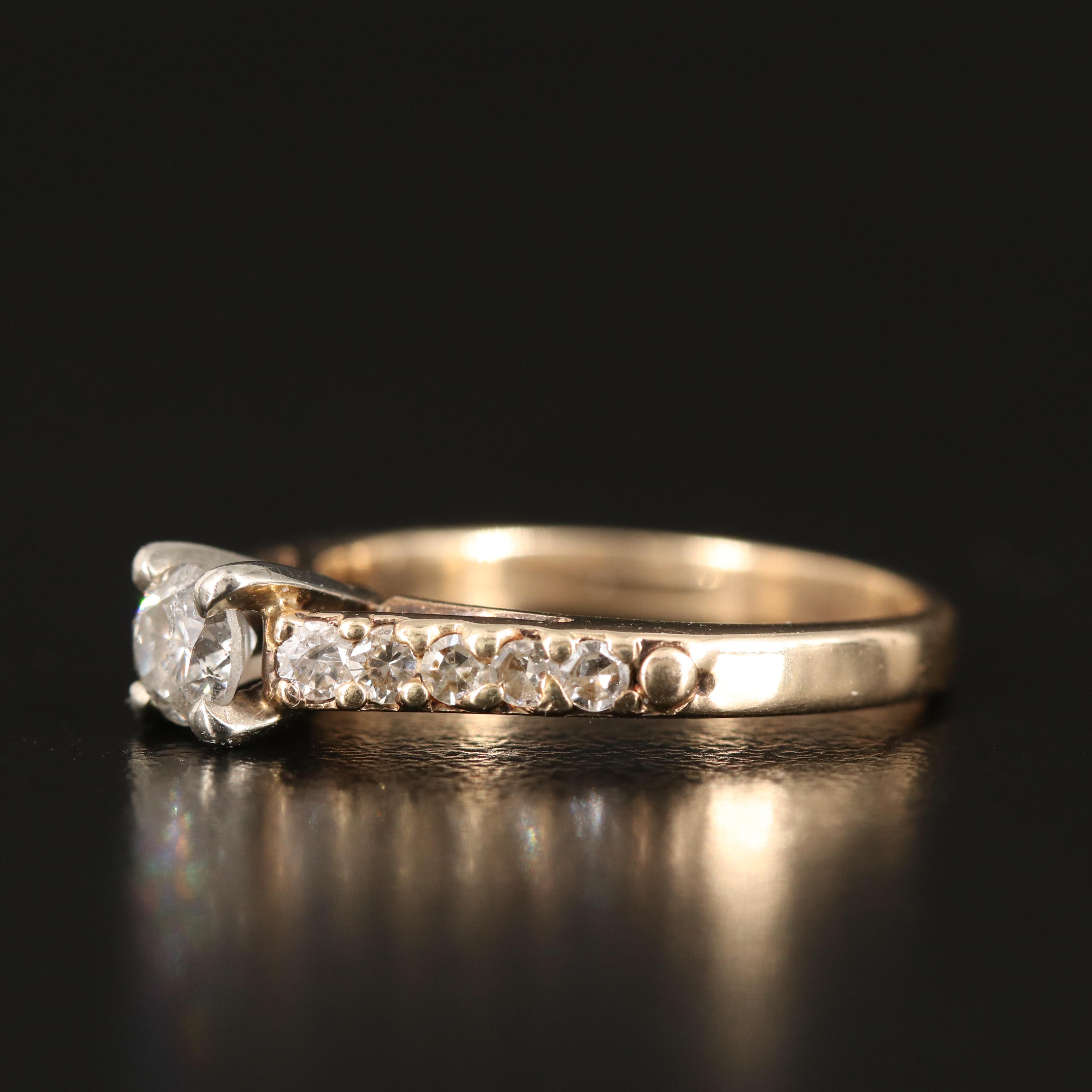 14K 0.69 CTW Diamond Ring