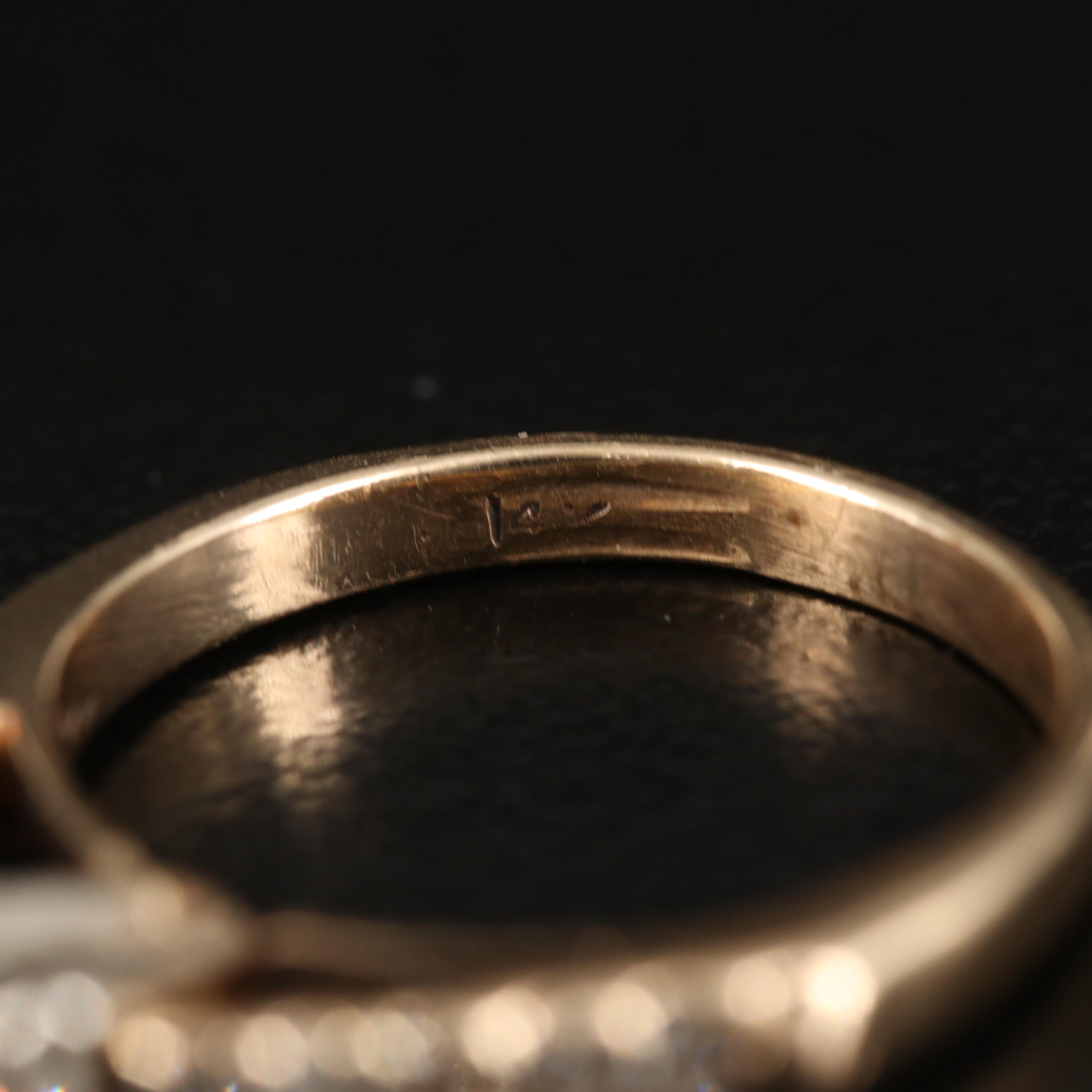 14K 0.69 CTW Diamond Ring