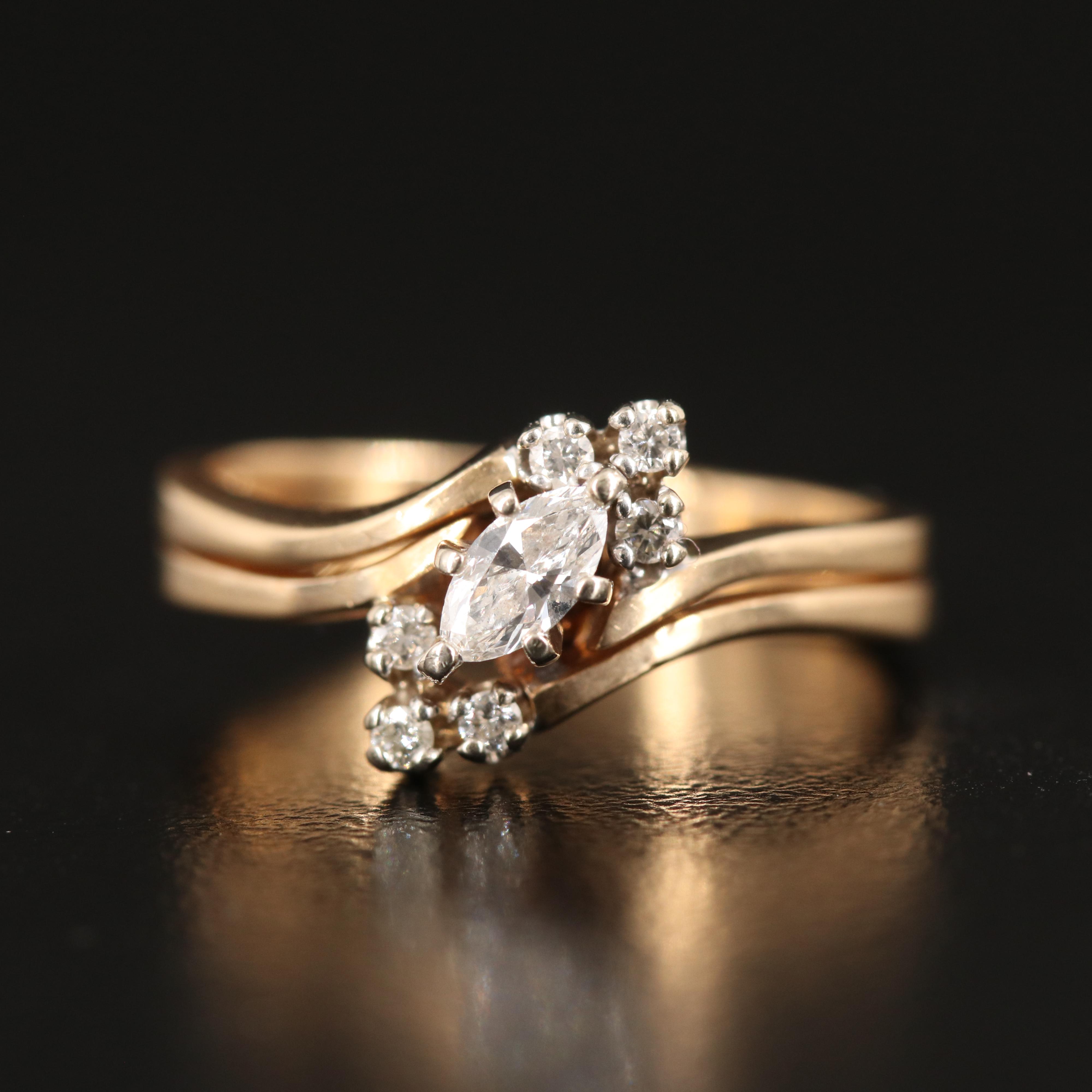 14K 0.25 CTW Diamond Ring