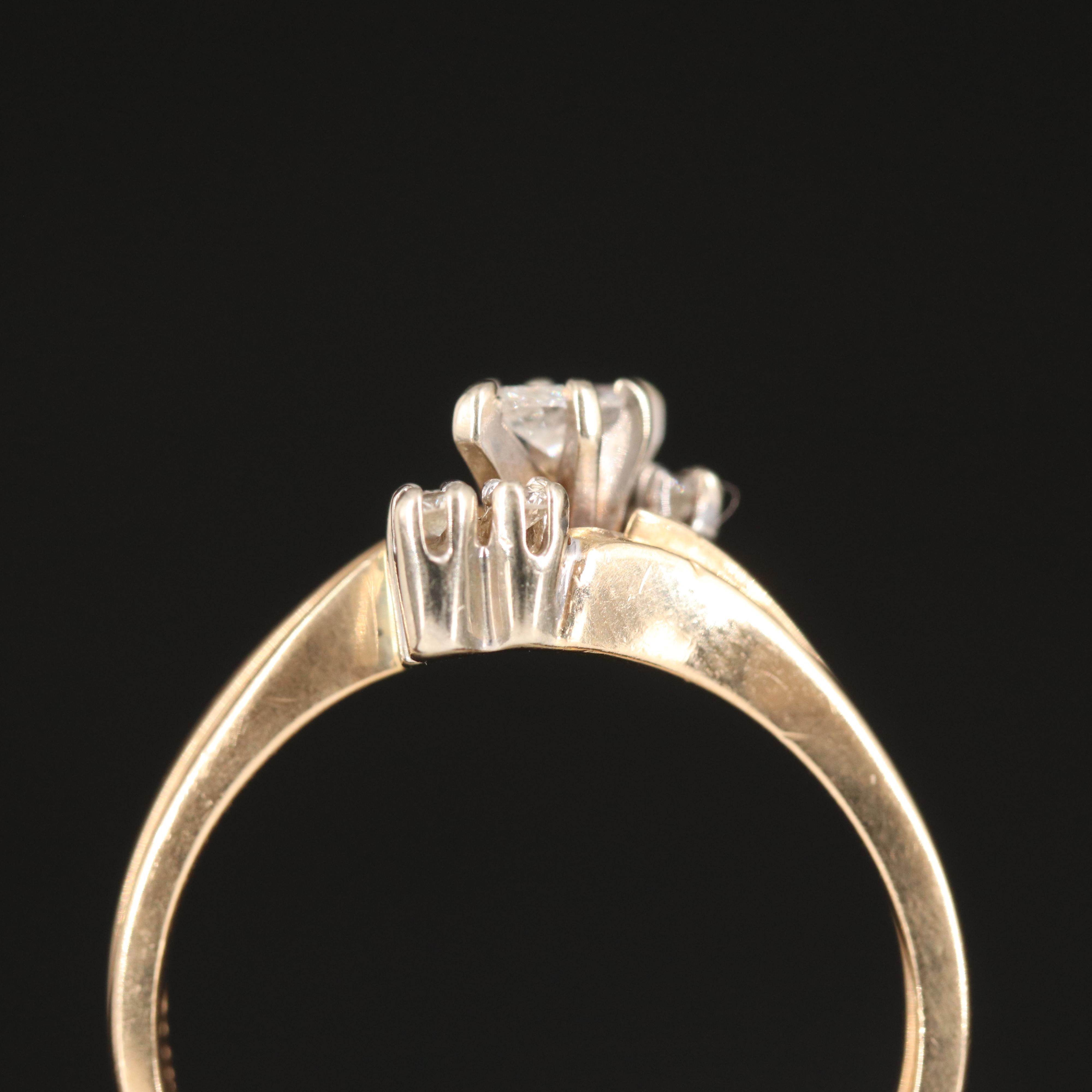 14K 0.25 CTW Diamond Ring