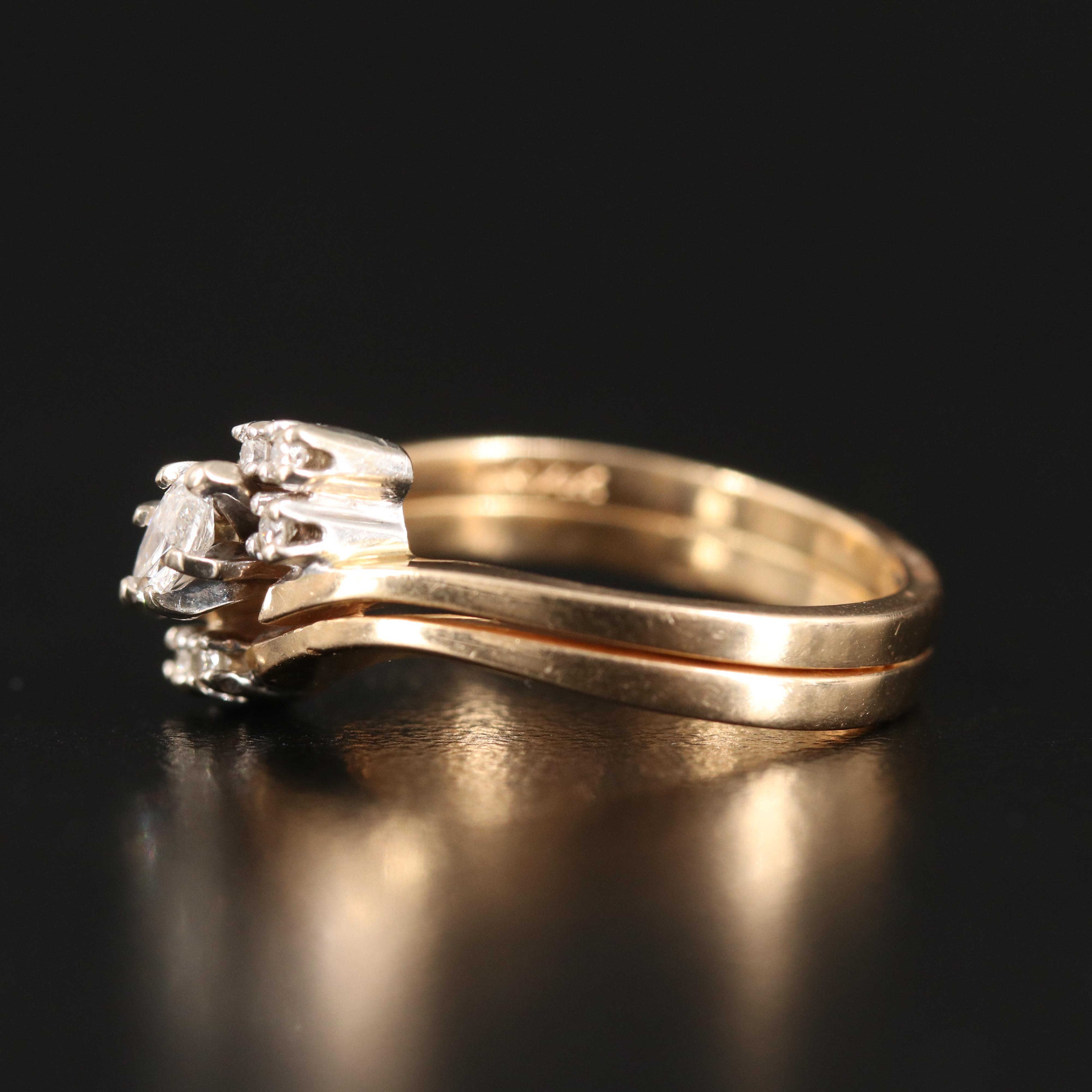 14K 0.25 CTW Diamond Ring