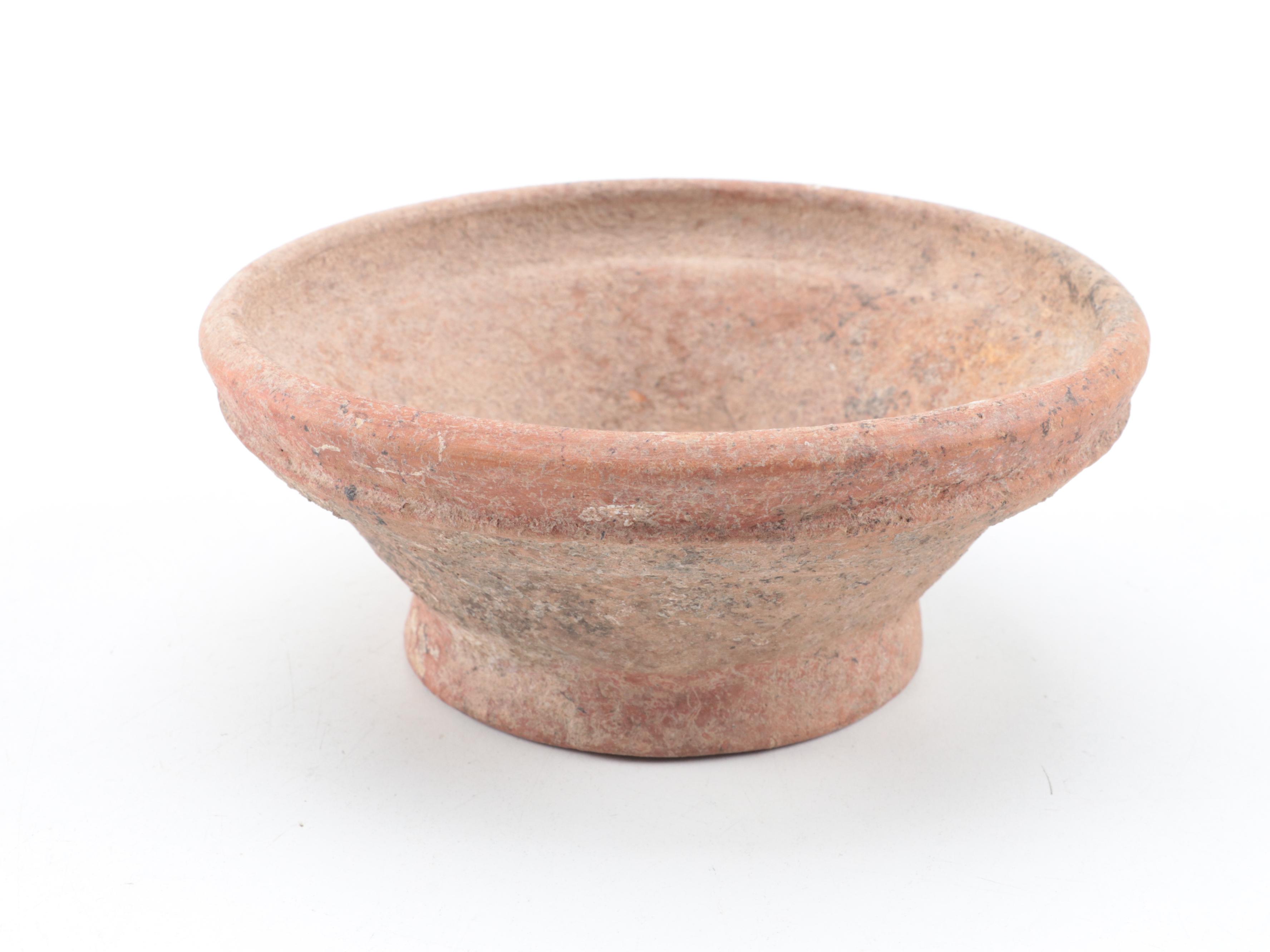 Philippine Earthenware Footed Bowl