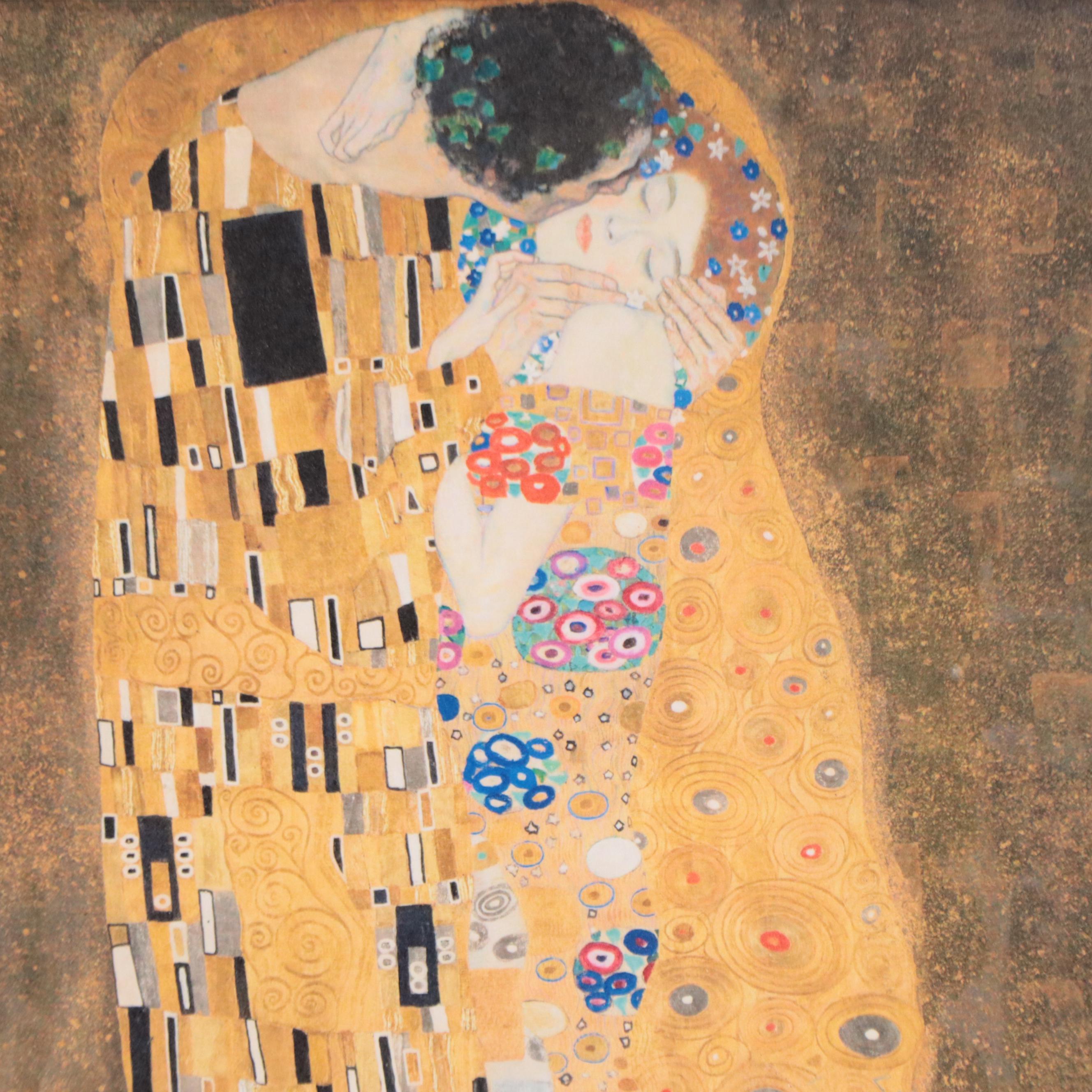 Giclée After Gustav Klimt "The Kiss"