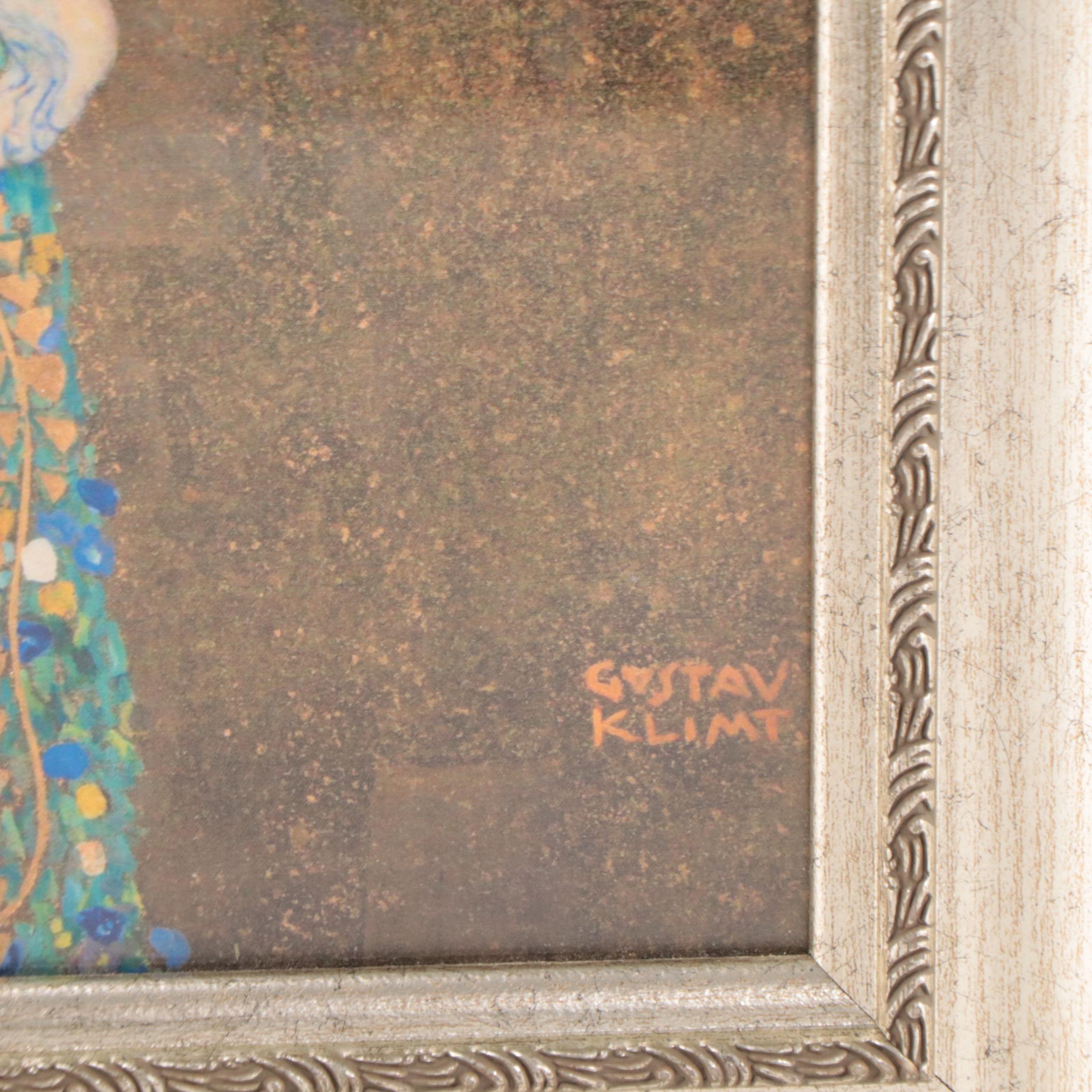 Giclée After Gustav Klimt "The Kiss"