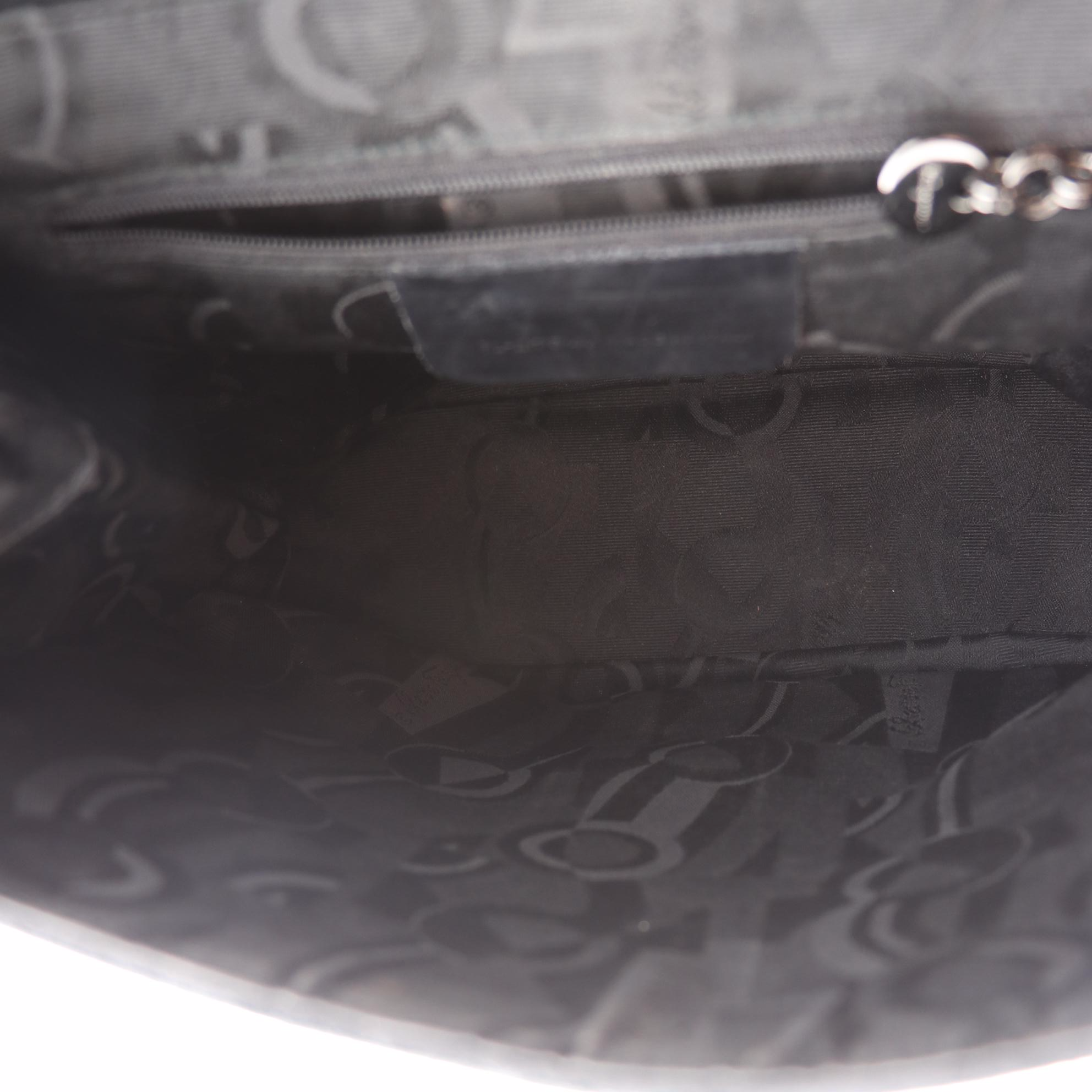 Salvatore Ferragamo Suede Small Flap Shoulder Bag