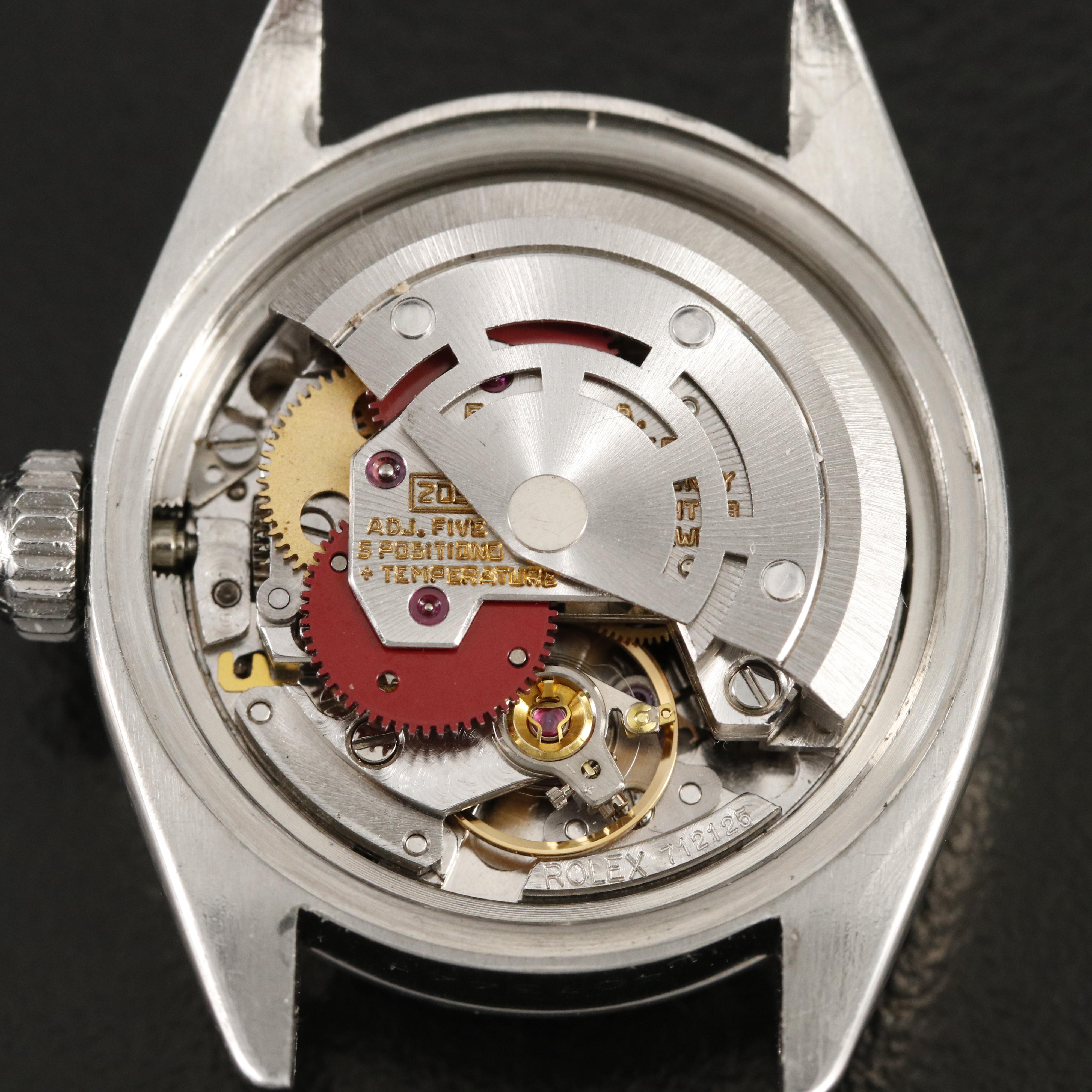 1974 Rolex Date Watch with a Diamond Datejust Dial