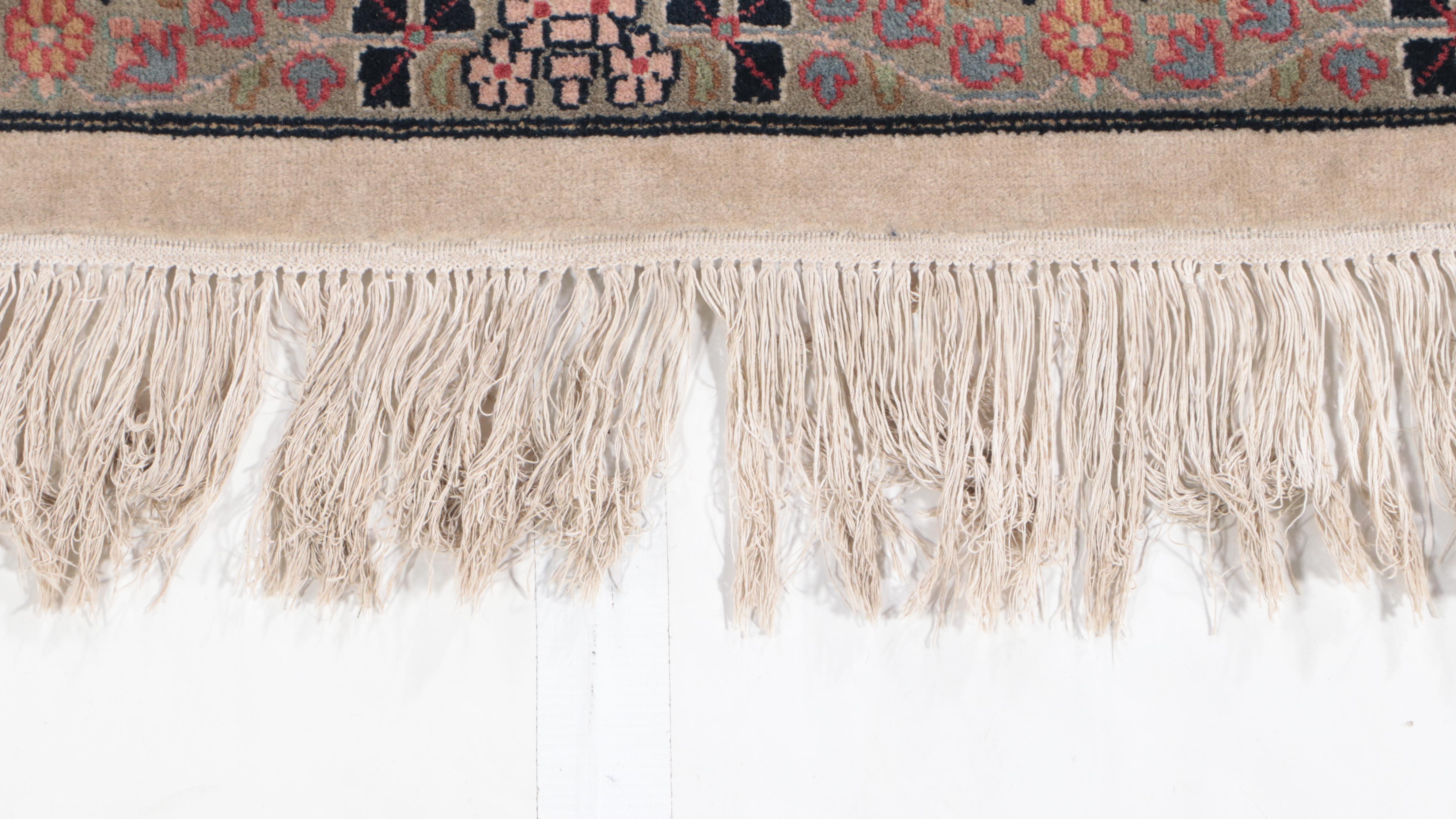 5'10 x 9'10 Hand-Knotted Persian Kerman Area Rug