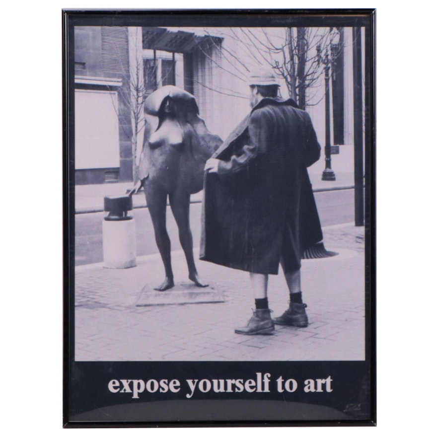 Giclée Poster "Expose Yourself to Art"