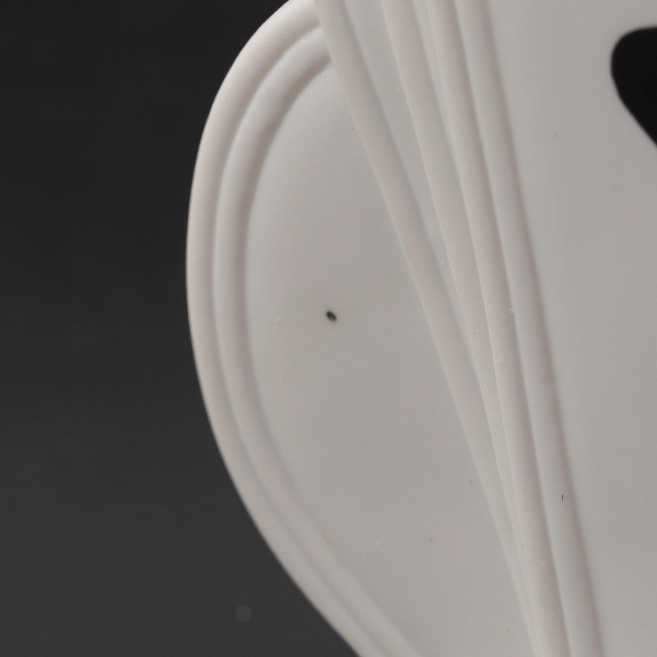 Fitz & Floyd Art Deco Style Ceramic Table Lamp, 1980